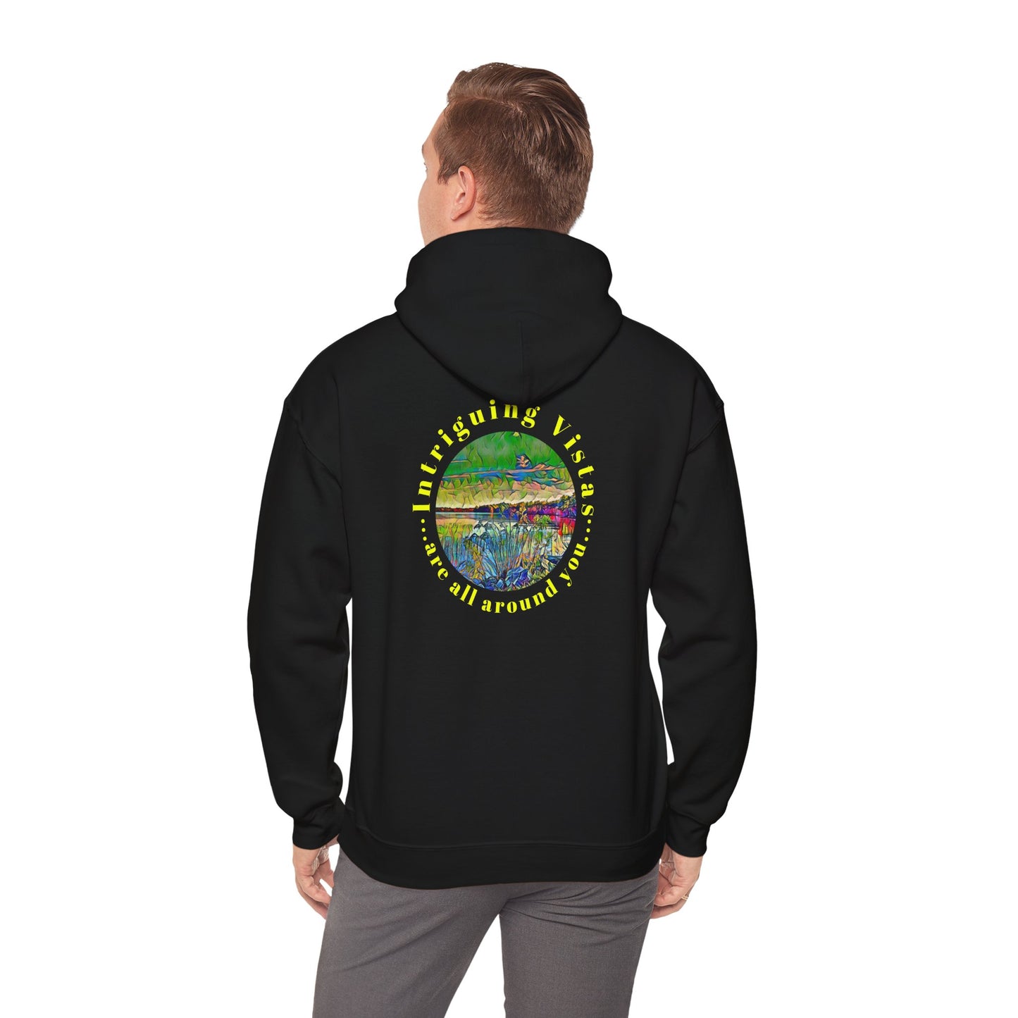 Gildan 18500 Unisex Adult Heavy Blend Crewneck Hooded Sweatshirt from the Scenery Series at Intriguing Vistas