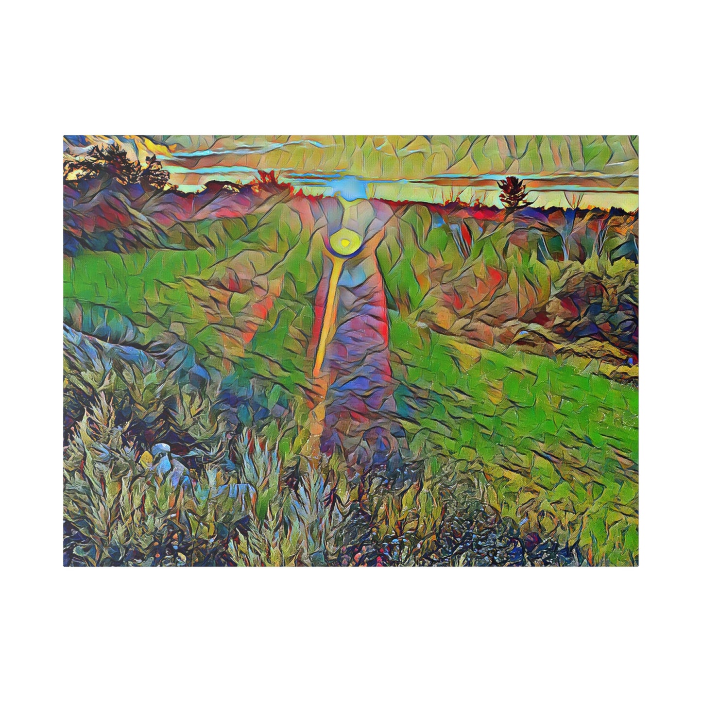 Canvas Art Print in Multiple Landscape Sizes from the Sunset Series at Intriguing Vistas