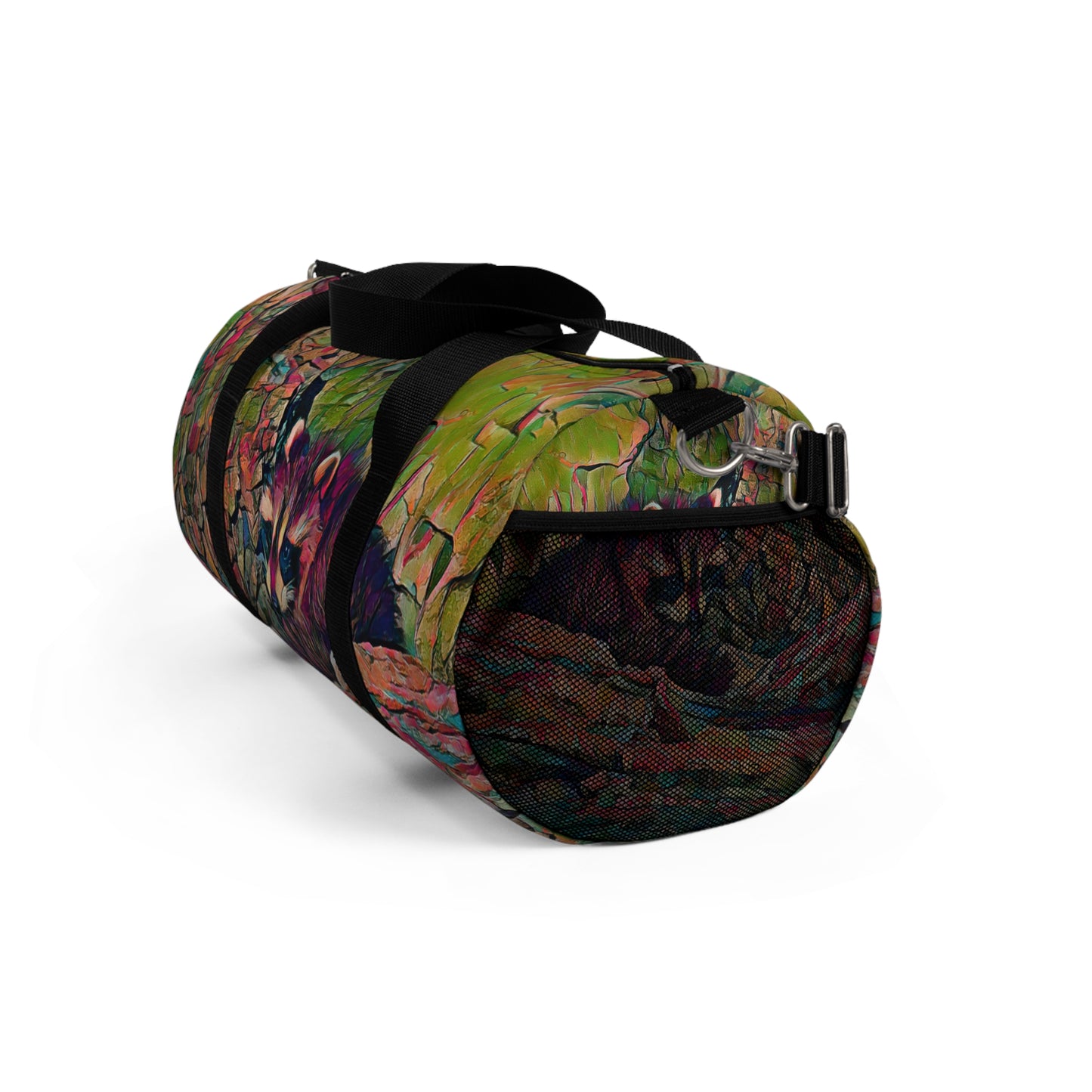 Custom Duffel Bag available in two sizes from the Wildlife Series at Intriguing Vistas