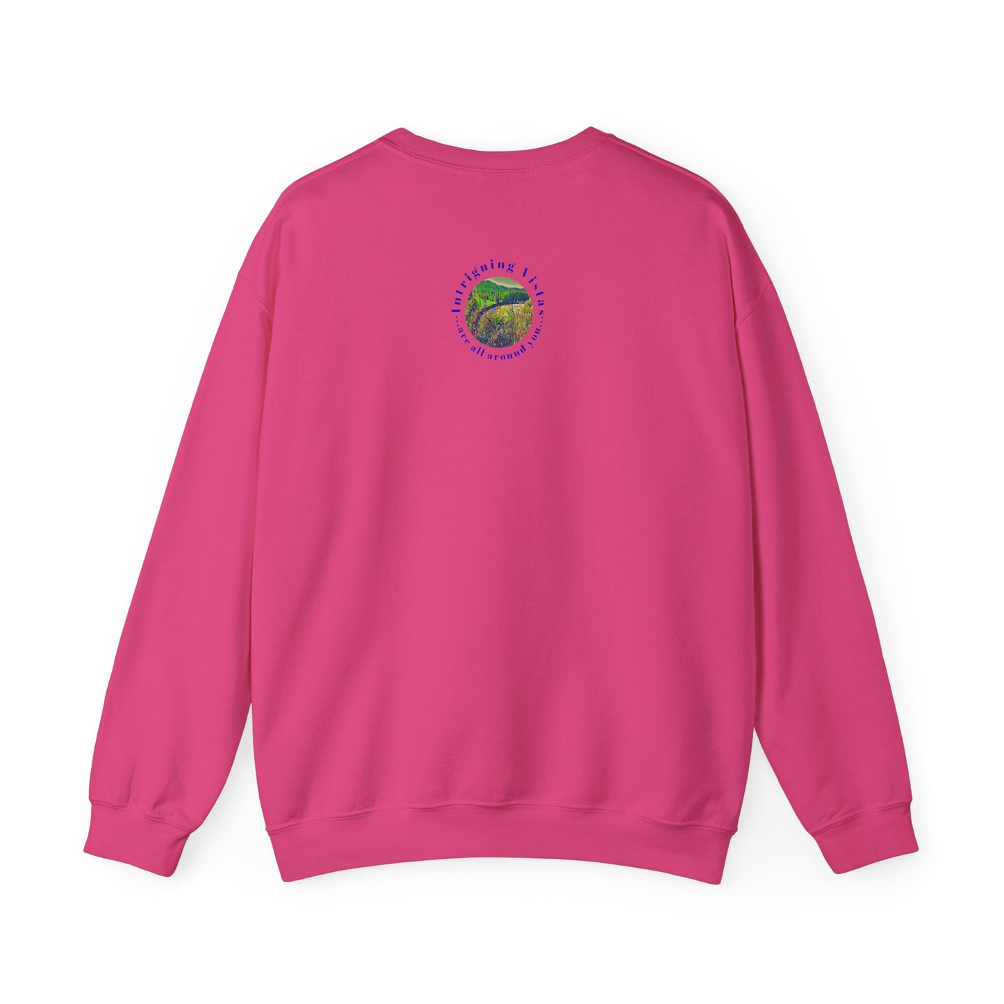 Gildan 18000 Unisex Adult Heavy Blend Crewneck Sweatshirt Available in Multiple Colors from the Scenery Series at Intriguing Vistas