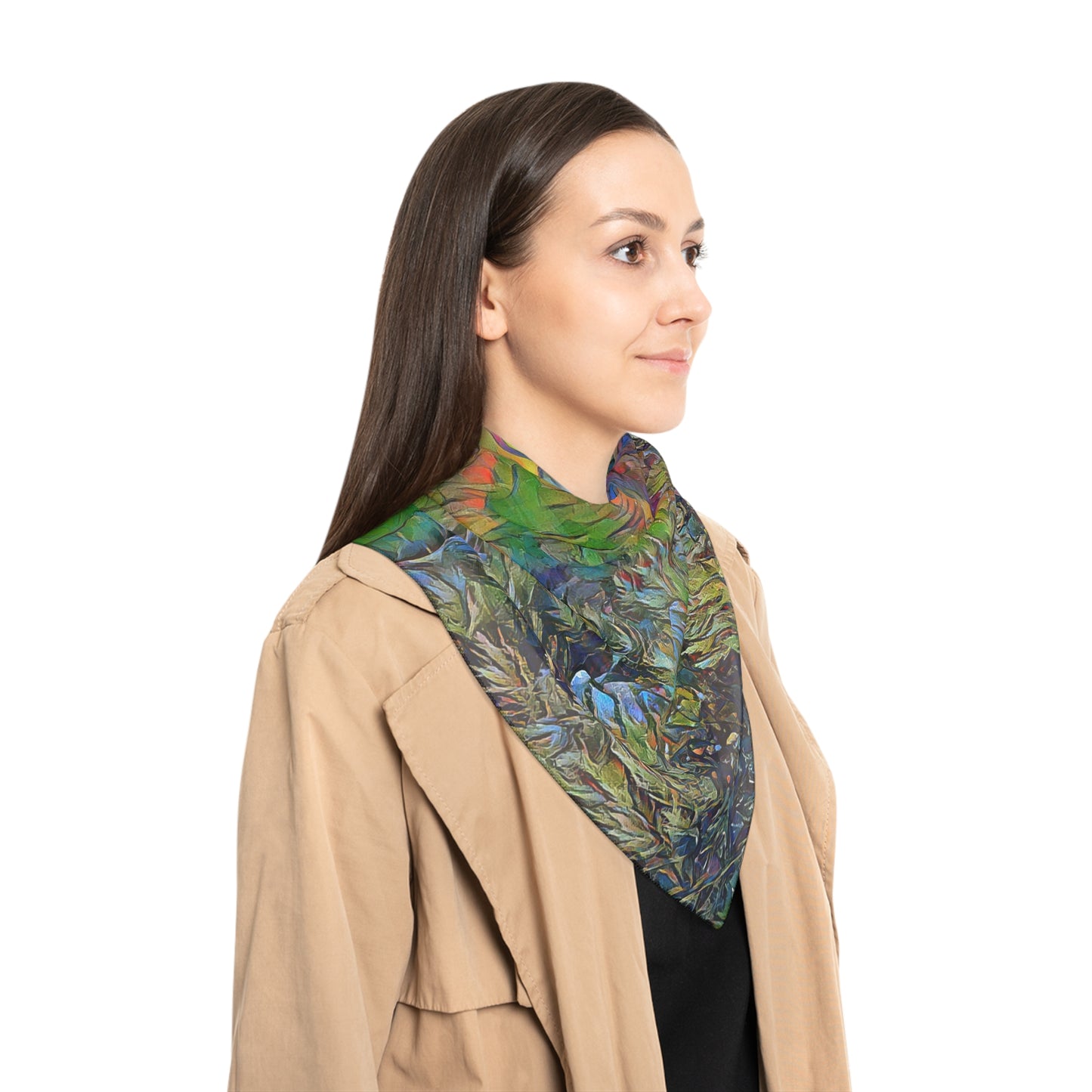 Custom Designed Scarf Available In Two Sizes From The Sunset Series at Intriguing Vistas