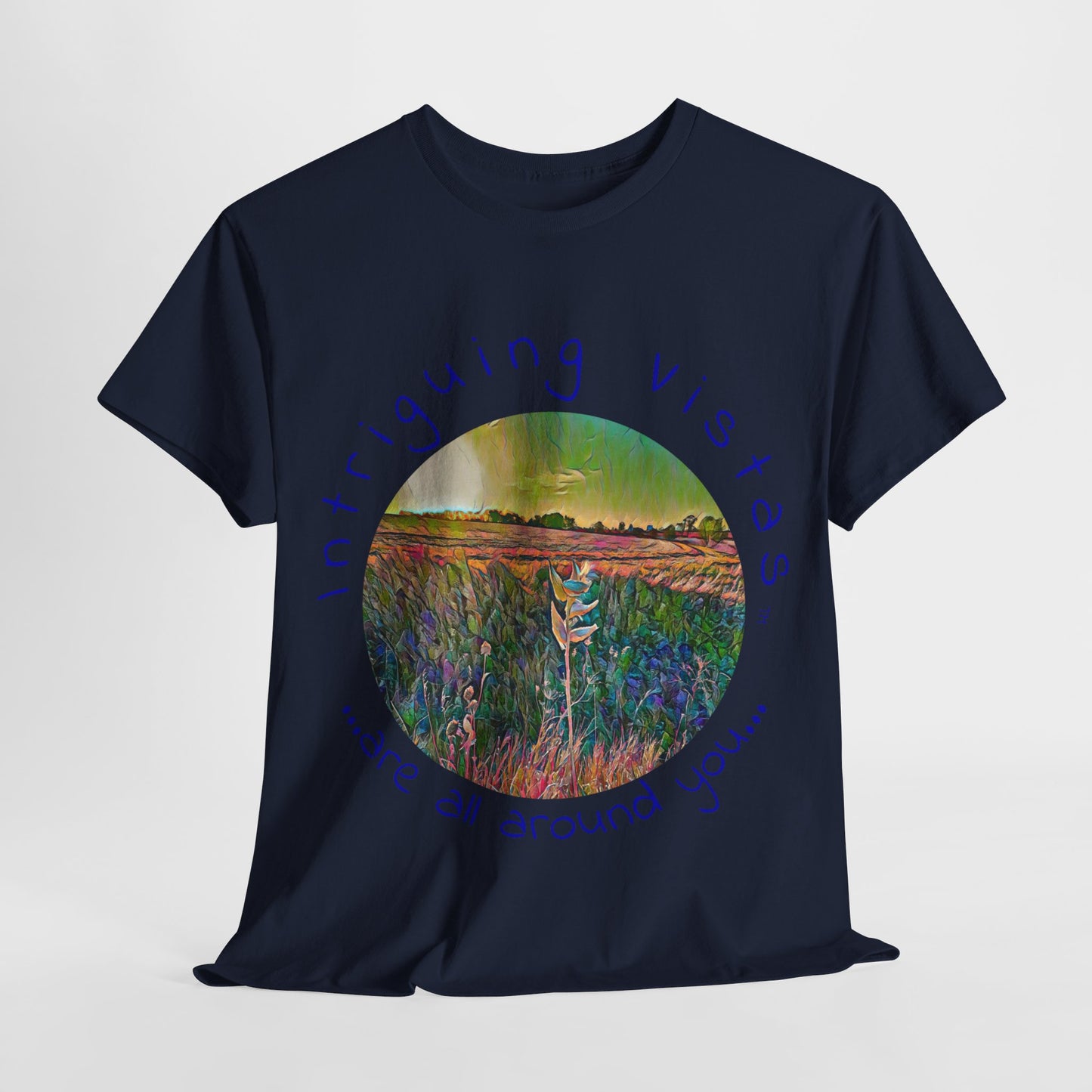 Intriguing Vistas™ Scenery Series Unisex Heavy Cotton Tee