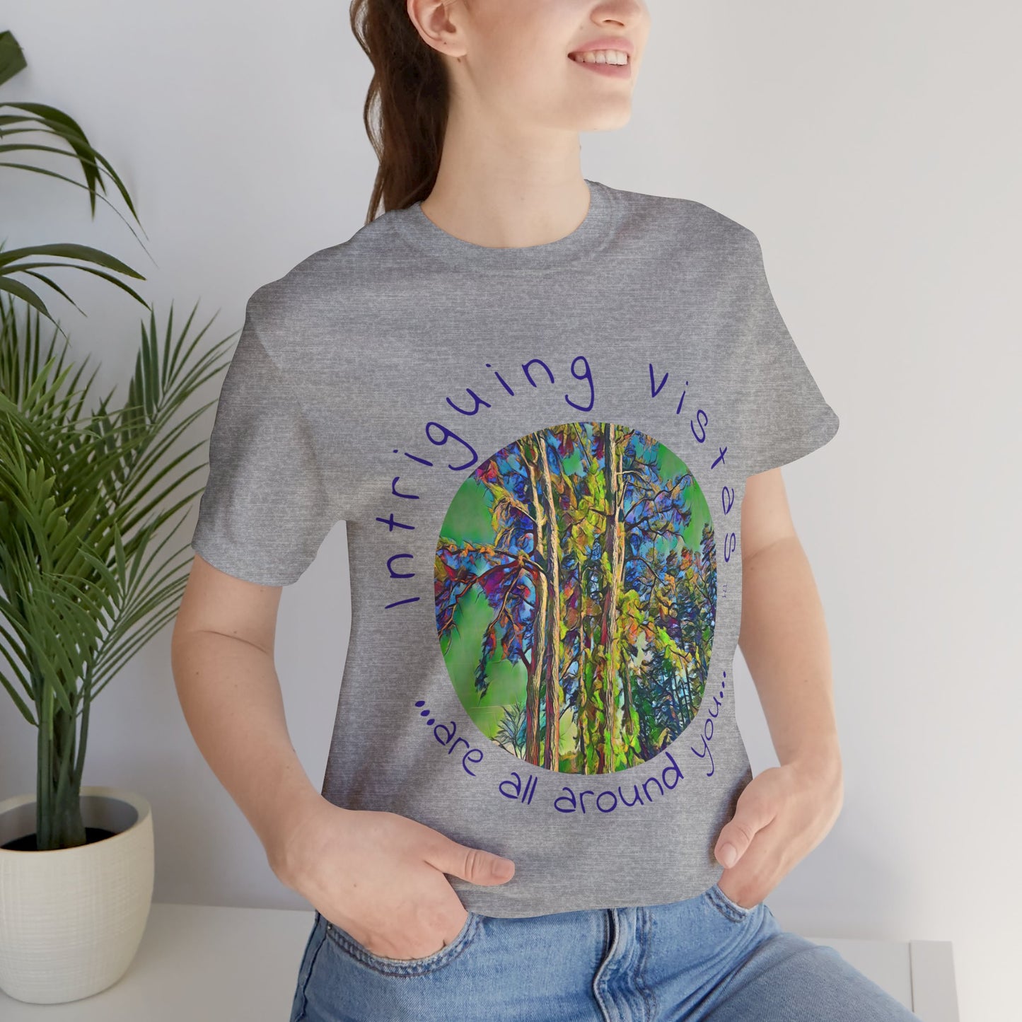 Intriguing Vistas™ Series Unisex Jersey Short Sleeve Tee