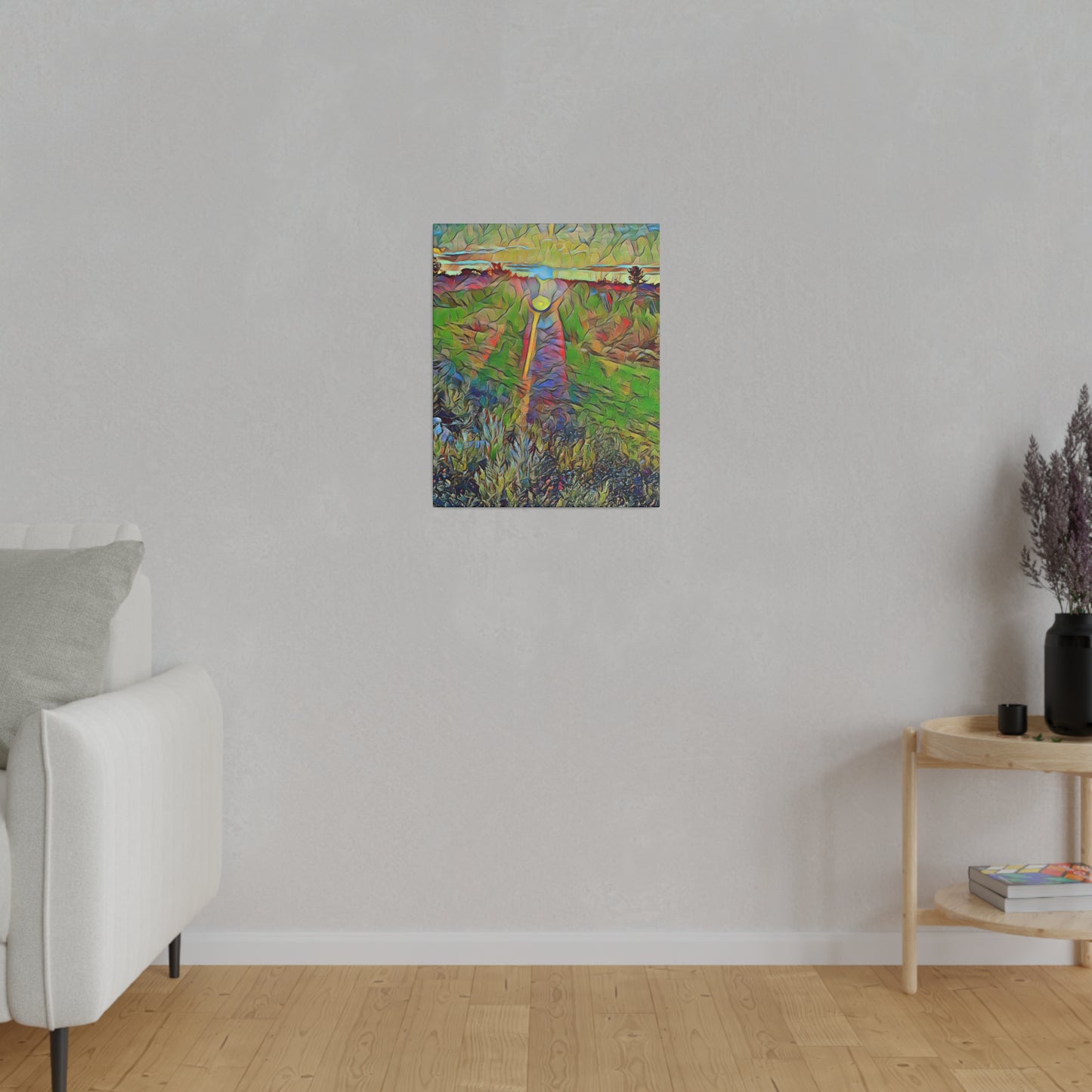 Canvas Print in Multiple Portrait Sizes from the Sunset Series at Intriguing Vistas