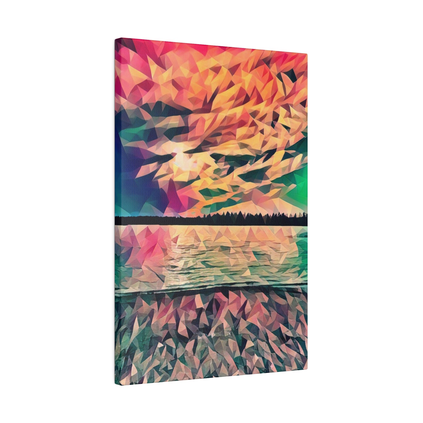 Canvas Print in Multiple Portrait Sizes from the Sunset Series at Intriguing Vistas