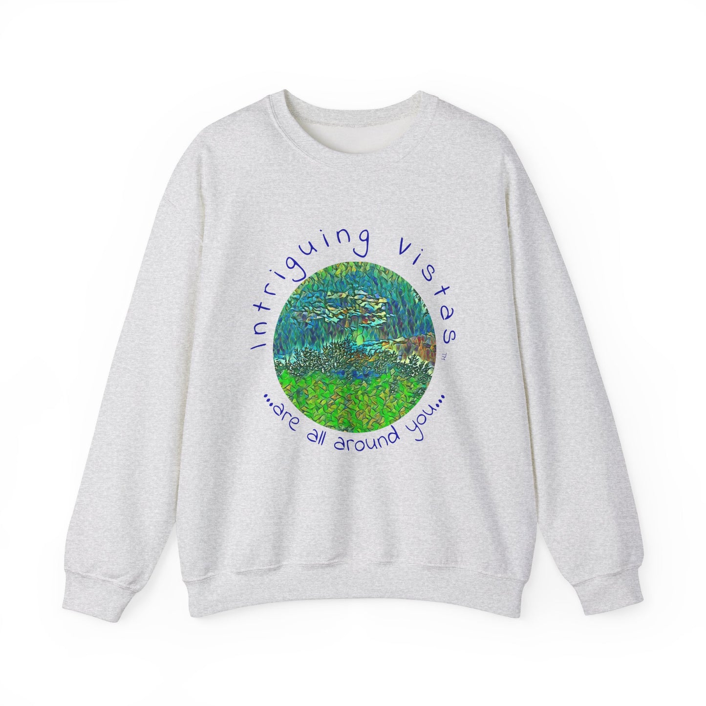 Gildan 18000 Unisex Adult Heavy Blend Crewneck Sweatshirt from the Night Sky Series at Intriguing Vistas