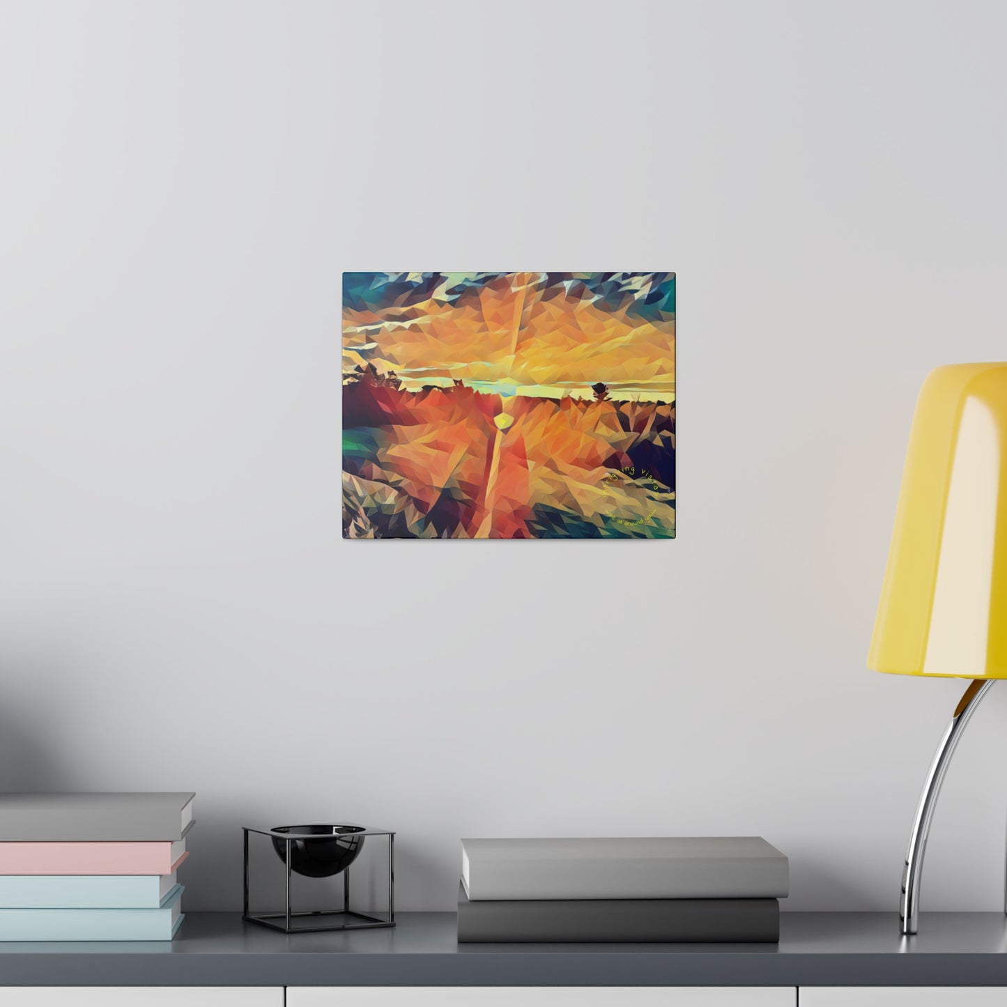 Intriguing Vistas™ Sunset Series Matte Canvas Print in 12 Horizontal Sizes!!