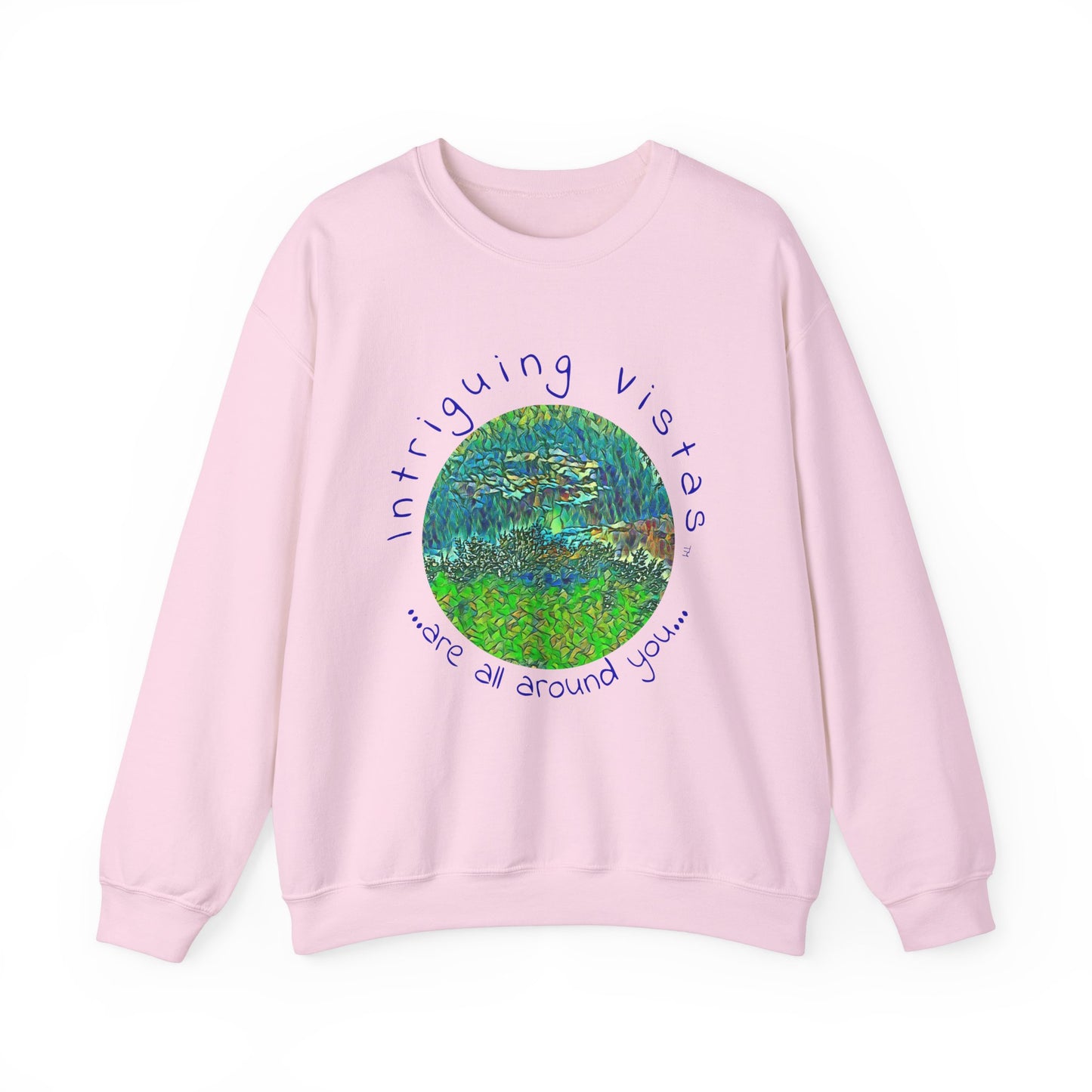 Gildan 18000 Unisex Adult Heavy Blend Crewneck Sweatshirt from the Night Sky Series at Intriguing Vistas