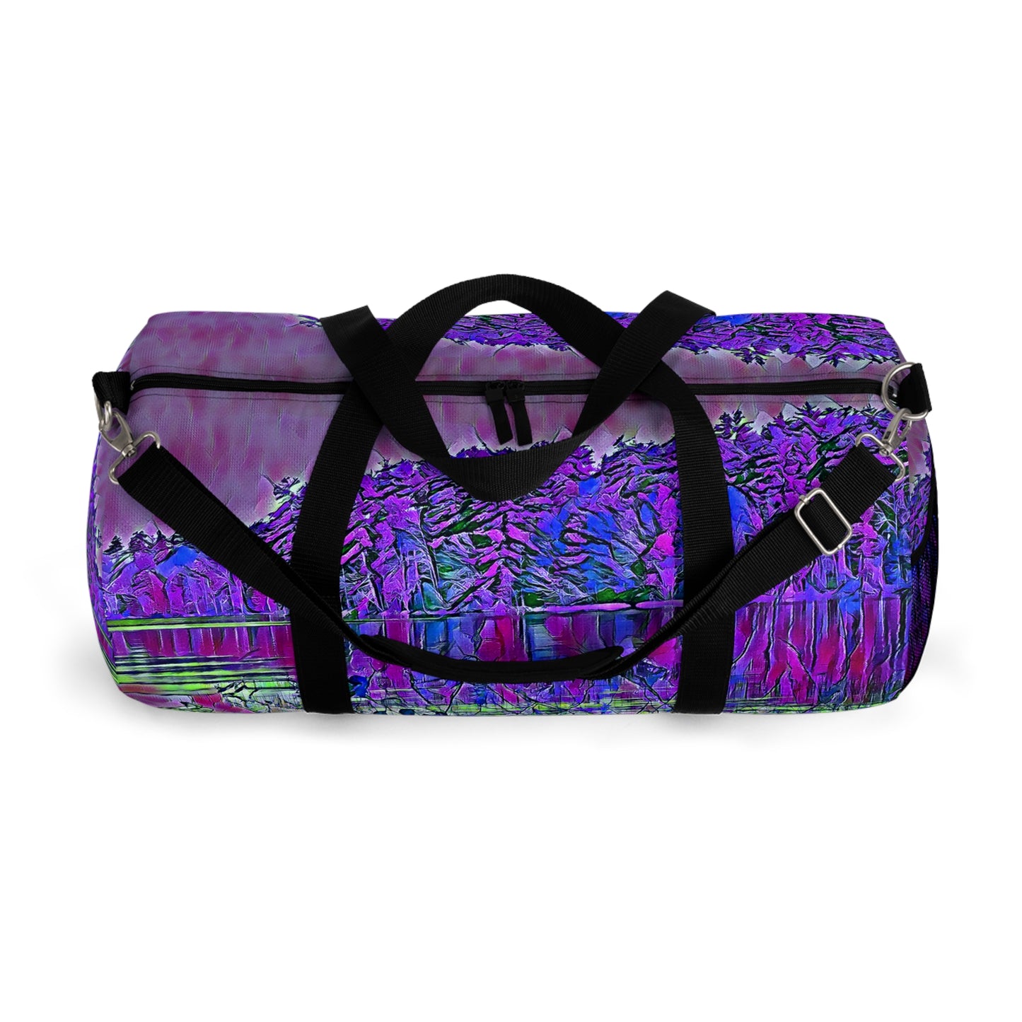 Custom Duffel Bag available in two sizes from the Scenery Series at Intriguing Vistas