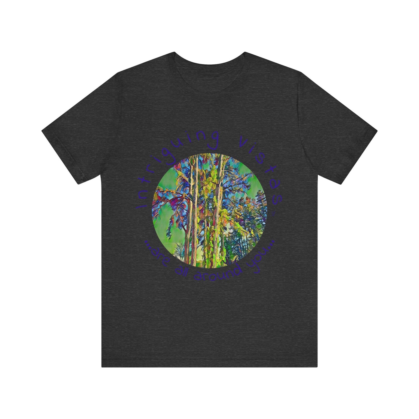 Intriguing Vistas™ Scenery Series Unisex Jersey Short Sleeve Tee