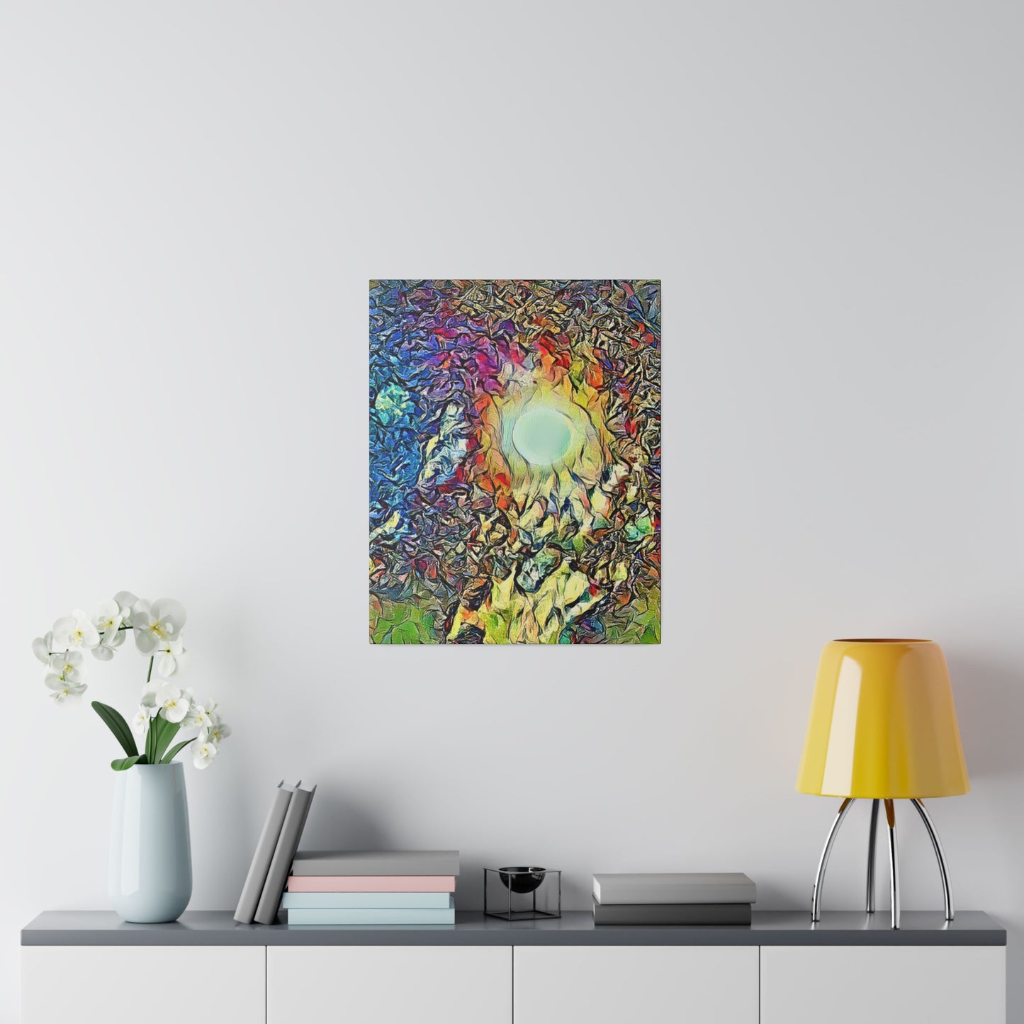 Canvas Art Print in Multiple Portrait Sizes from the Night Sky Series at Intriguing Vistas