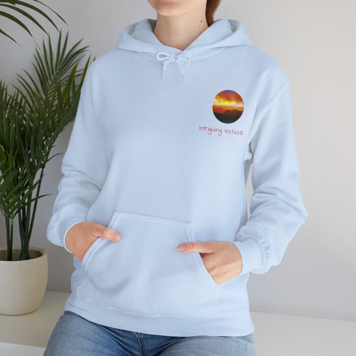 Intriguing Vistas™ Sunset Series Unisex Heavy Blend™ Hooded Sweatshirt