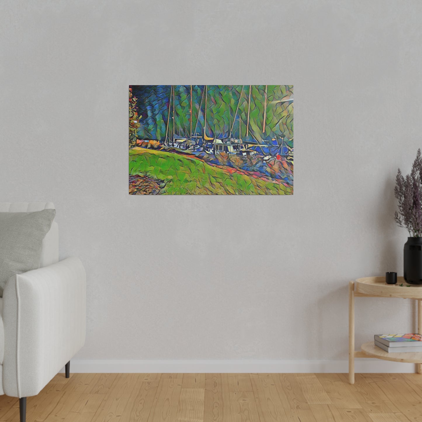 Intriguing Vistas™ Nautical Series Matte Canvas Print in 12 Landscape Sizes!!