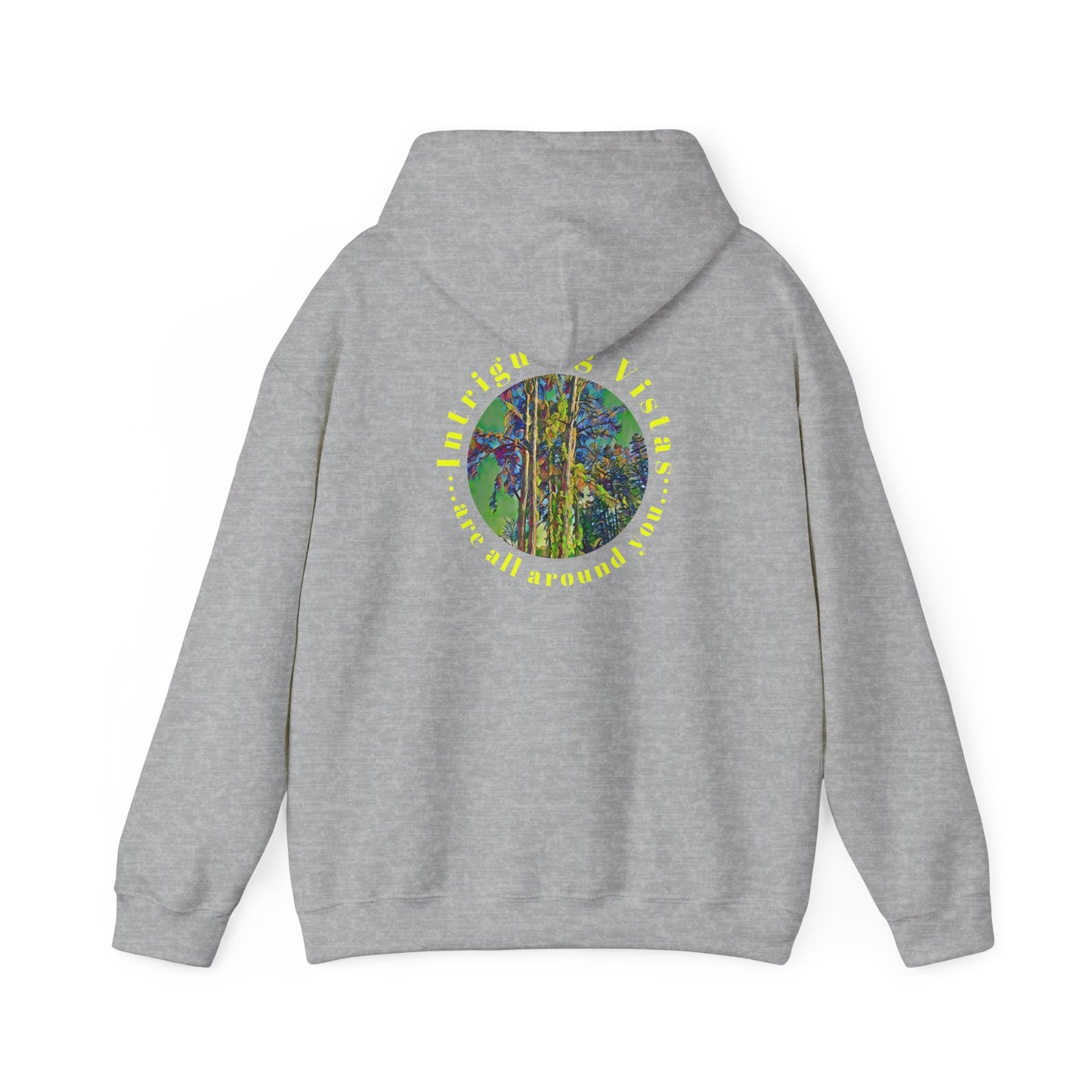 Gildan 18500 Unisex Adult Heavy Blend Crewneck Hooded Sweatshirt from the Scenery Series at Intriguing Vistas