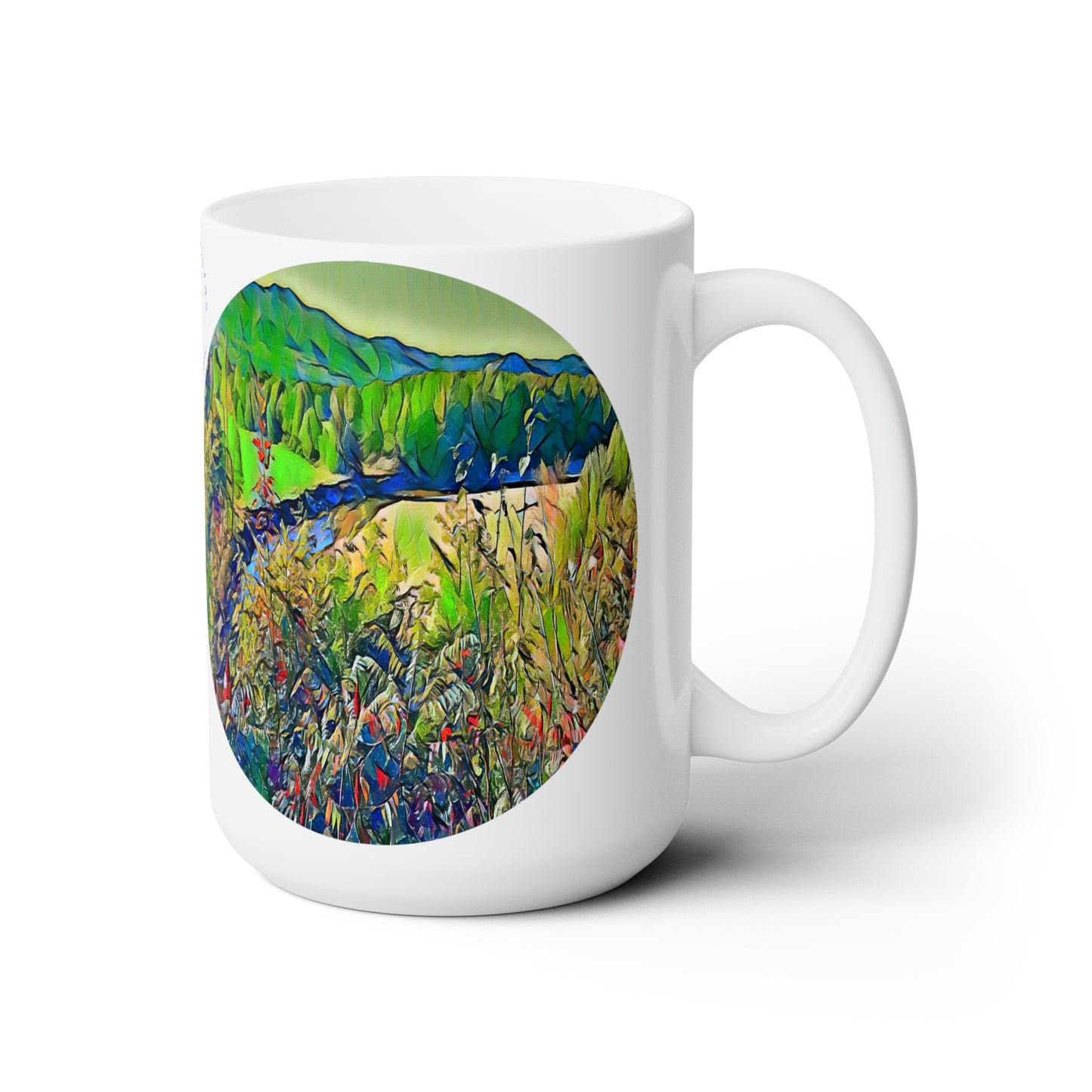 Intriguing Vistas™ Scenery Series Image Ceramic Mug 15oz