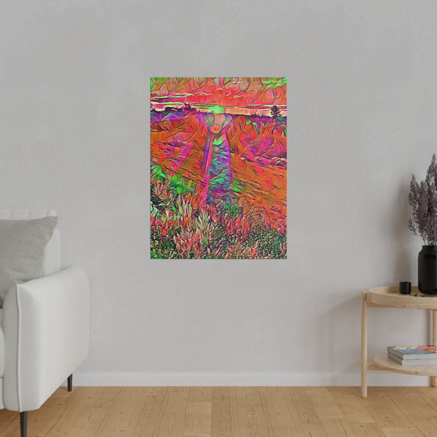 Intriguing Vistas™ Sunset Series Matte Canvas Print in 12 Portrait Sizes!!