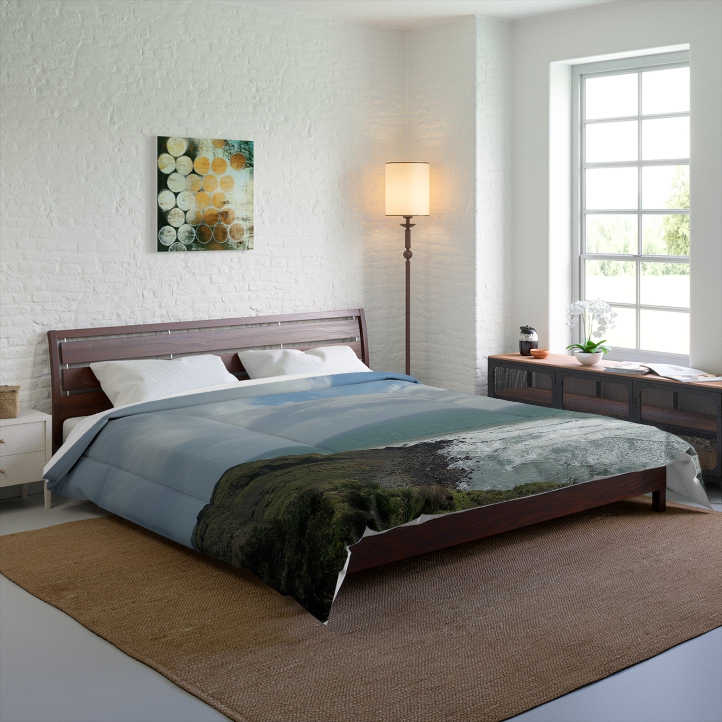 Custom Comforter Available in Four Sizes From The Scenery Series at Intriguing Vistas