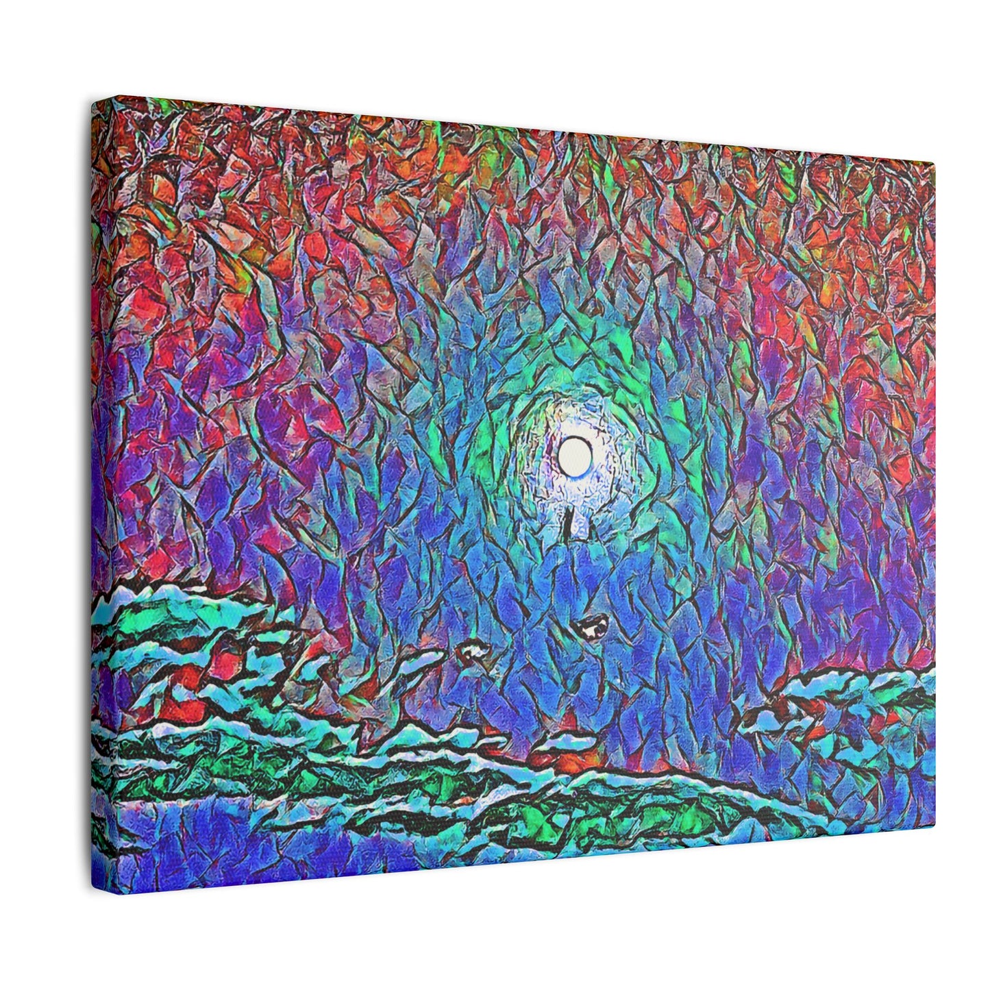 Canvas Print in Multiple Landscape Sizes from the Night Sky Series at Intriguing Vistas