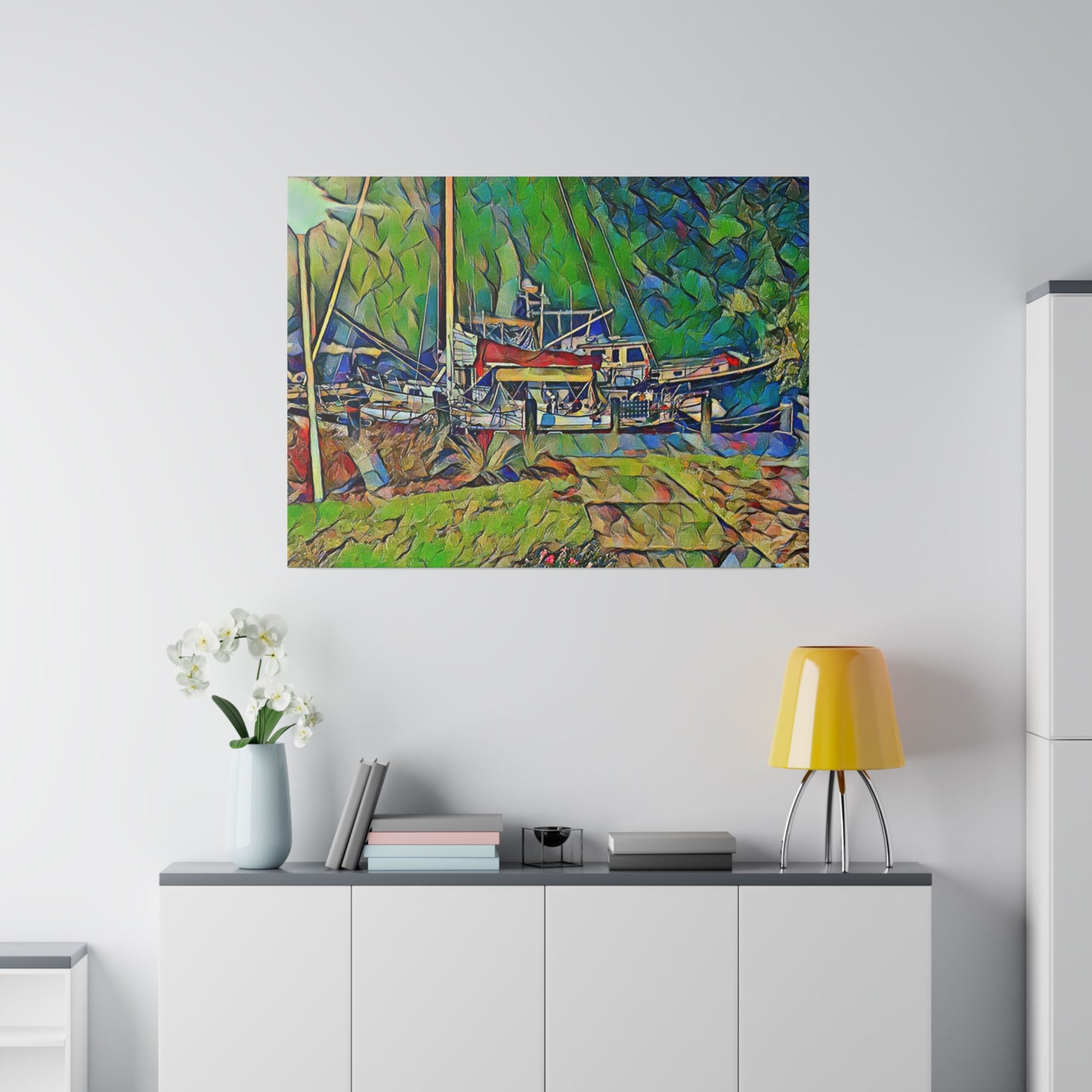 Canvas Print in Multiple Landscape Sizes from the Nautical Series at Intriguing Vistas