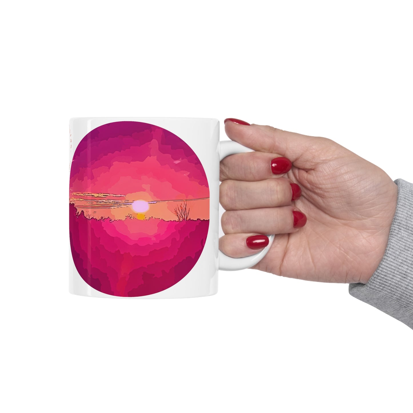 Intriguing Vistas™ Sunset Series Ceramic Mug 11oz