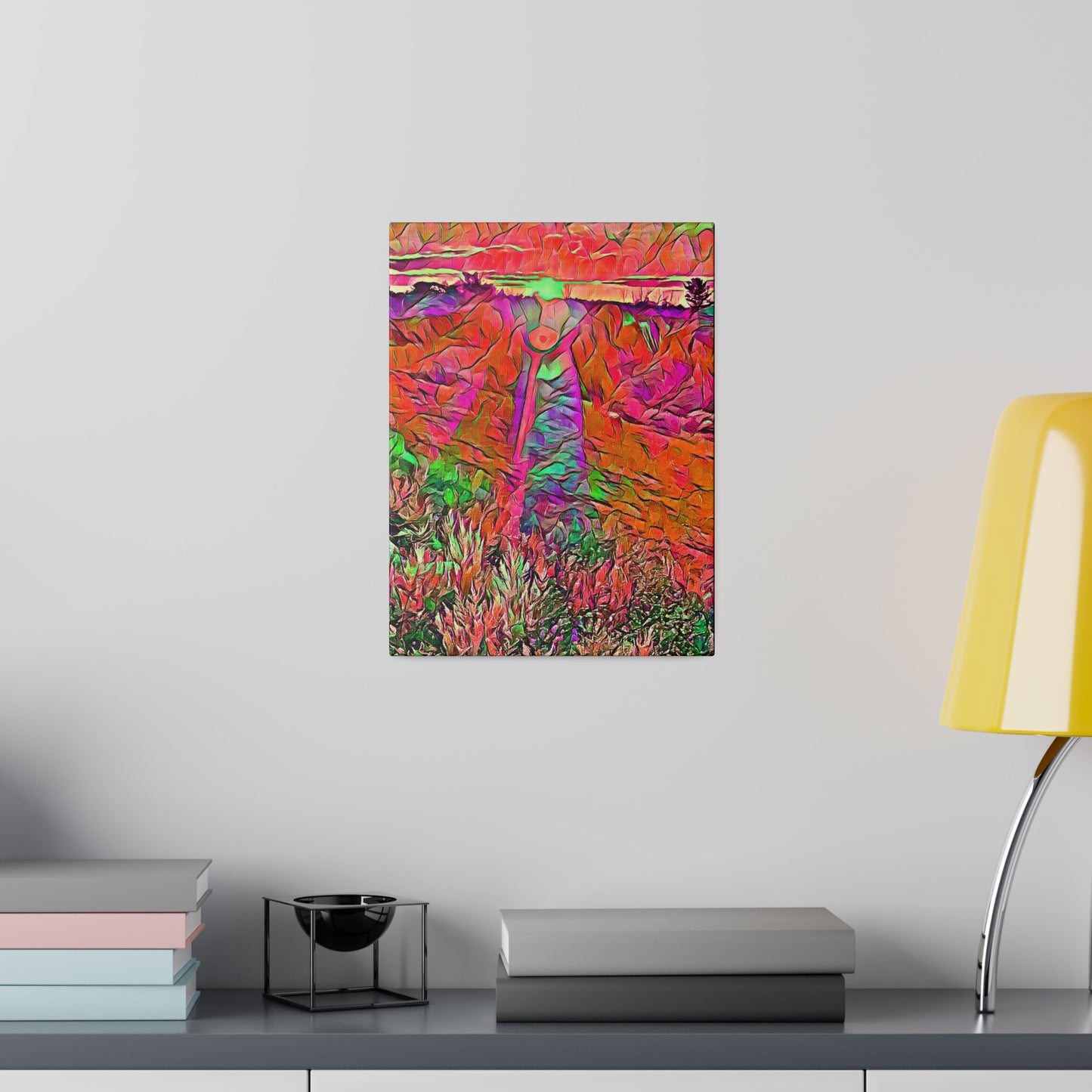 Canvas Print in Multiple Portrait Sizes from the Sunset Series at Intriguing Vistas