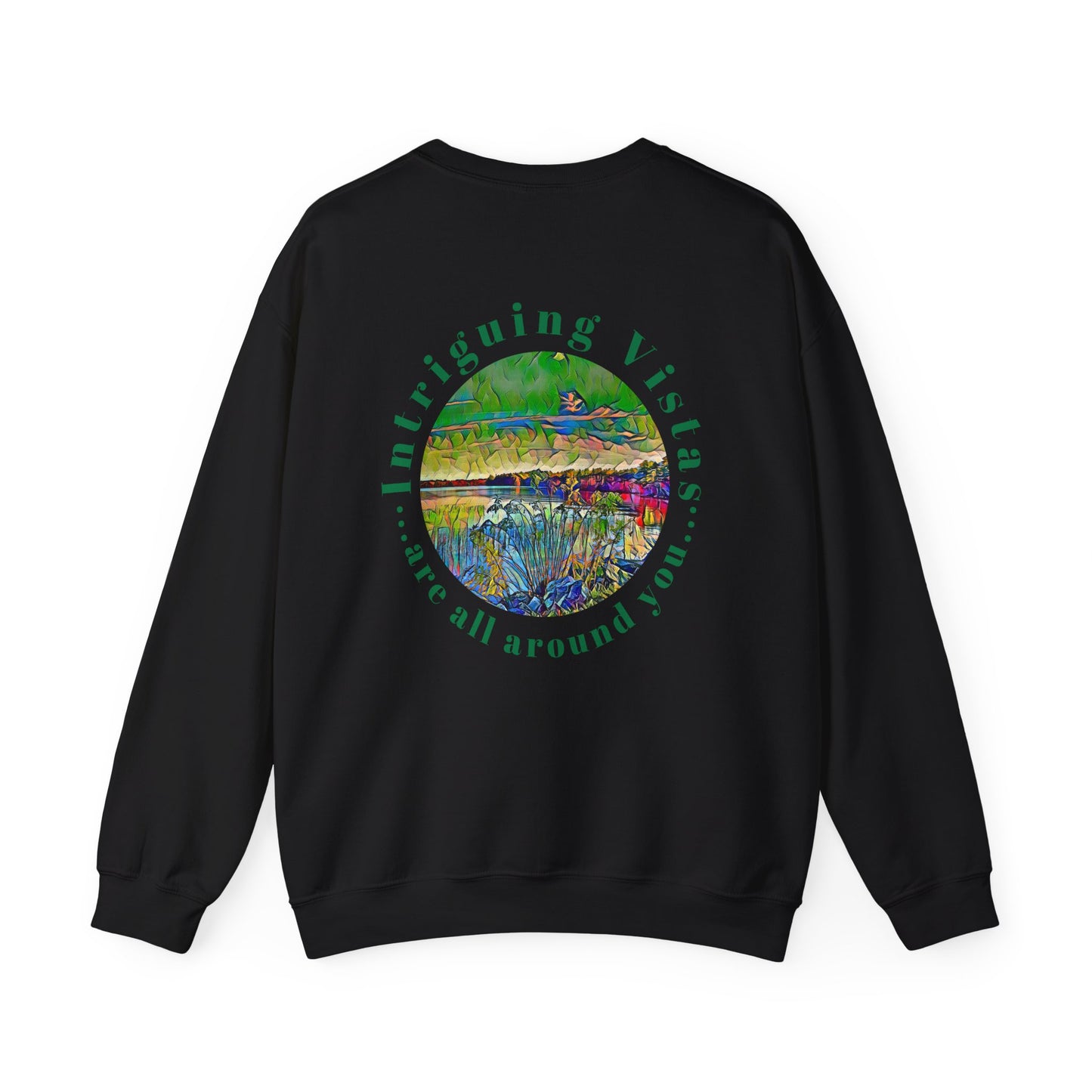 Gildan 18000 Unisex Adult Heavy Blend Crewneck Sweatshirt Available in Multiple Colors from the Scenery Series at Intriguing Vistas