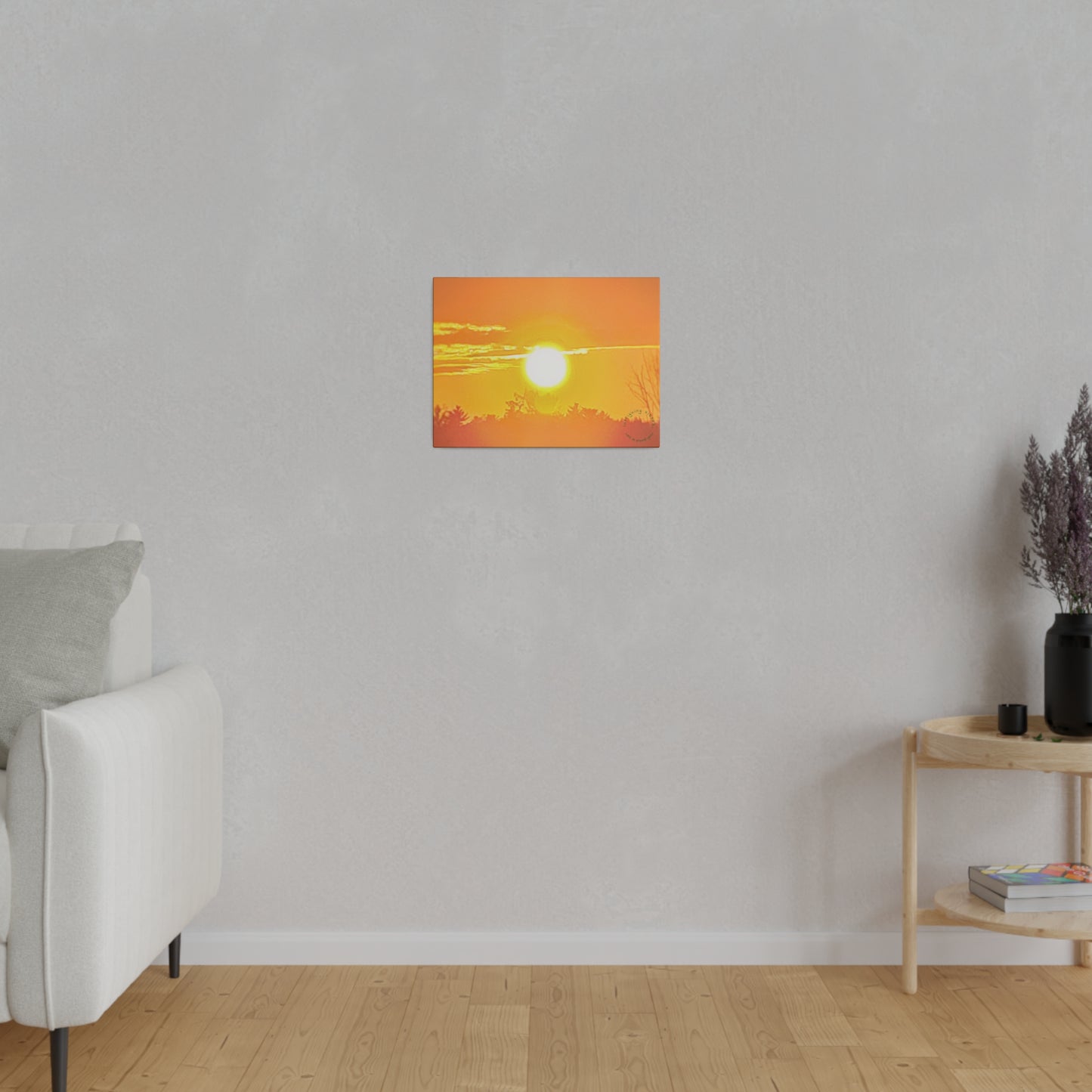 Intriguing Vistas™ Sunset Series Matte Canvas Print in 12 Landscape Sizes!!