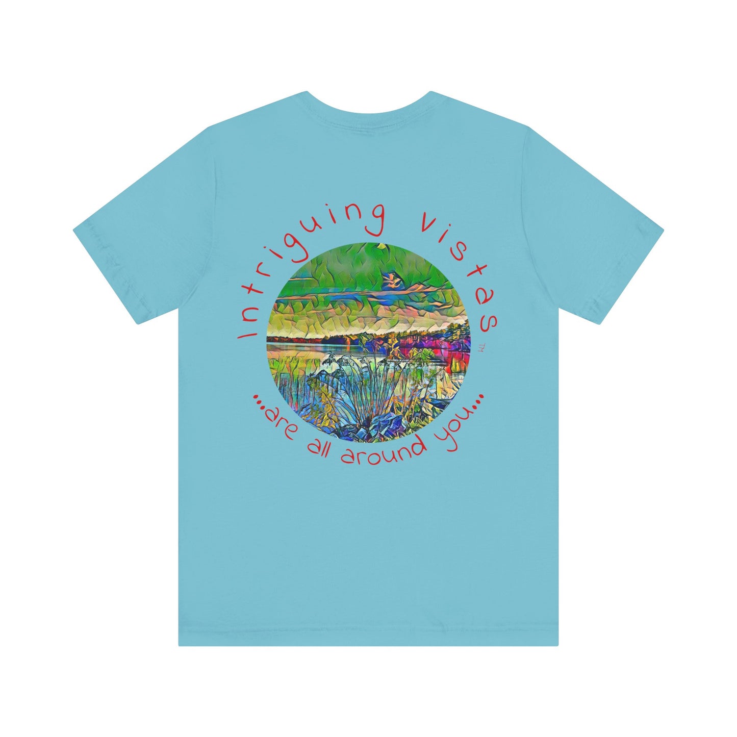 Intriguing Vistas™Scenery Series Unisex Jersey Short Sleeve Tee