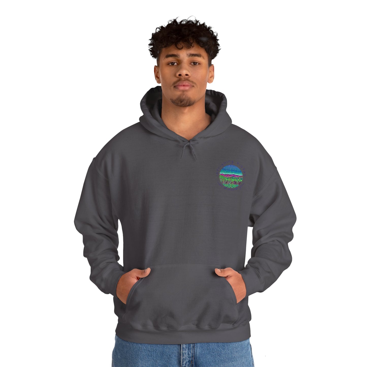 Intriguing Vistas™ Scenery Series Unisex Heavy Blend™ Hooded Sweatshirt