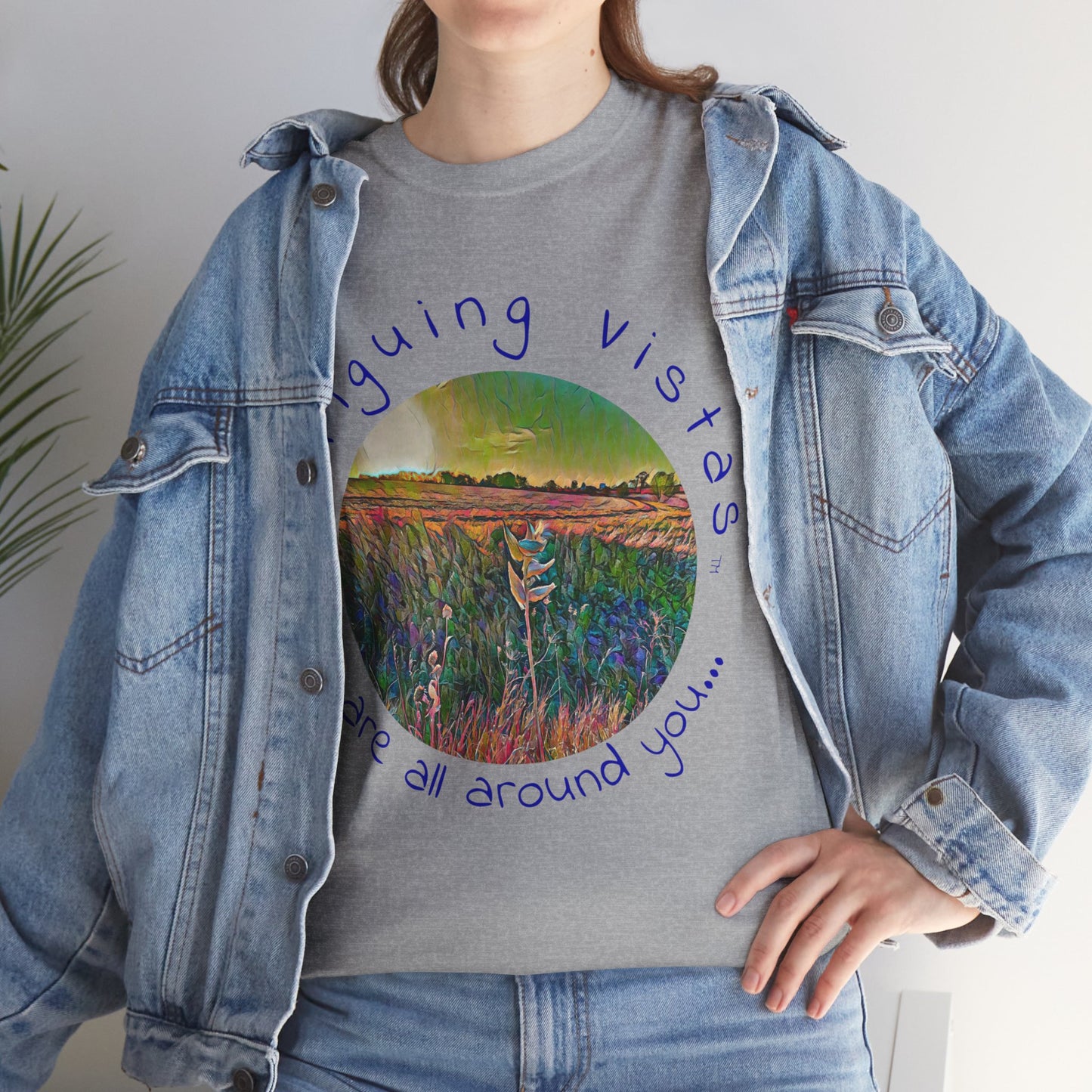 Intriguing Vistas™ Scenery Series Unisex Heavy Cotton Tee