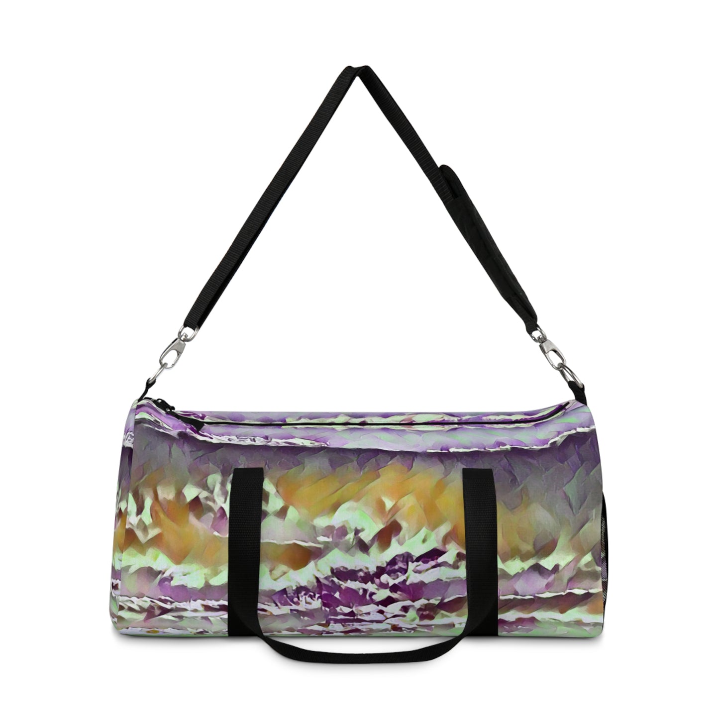 Custom Duffel Bag available in two sizes from the Night Sky Series at Intriguing Vistas