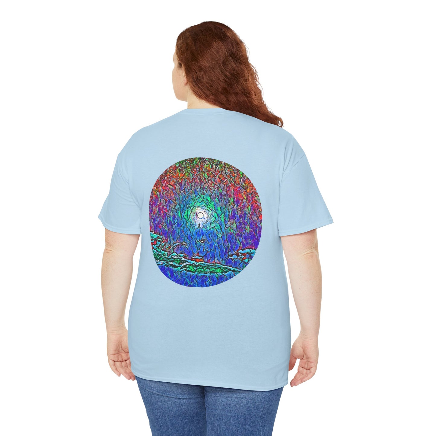 Gildan 5000 Unisex Adult Heavy Cotton Tee Available In Multiple Colors from the Night Sky Series at Intriguing Vistas