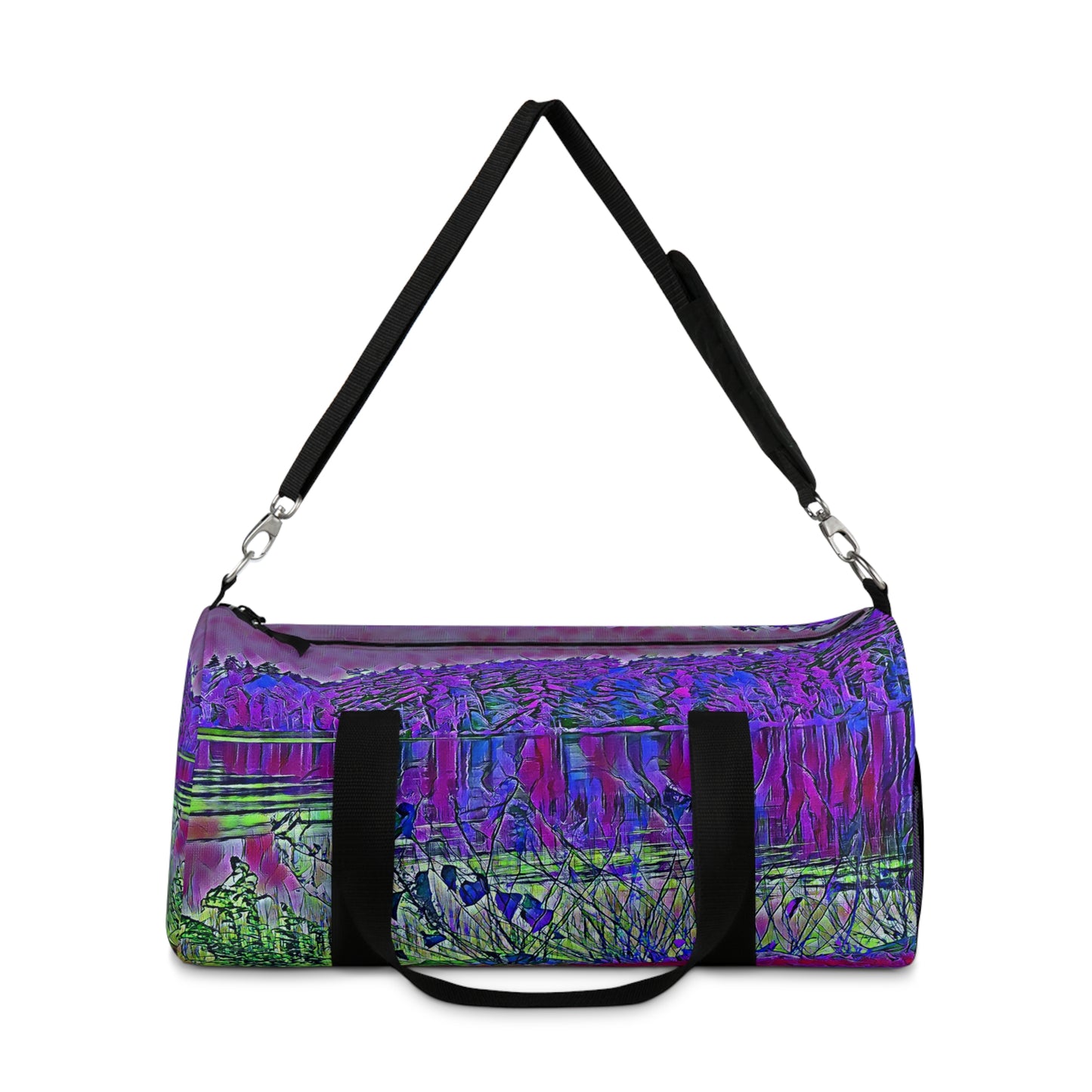 Custom Duffel Bag available in two sizes from the Scenery Series at Intriguing Vistas