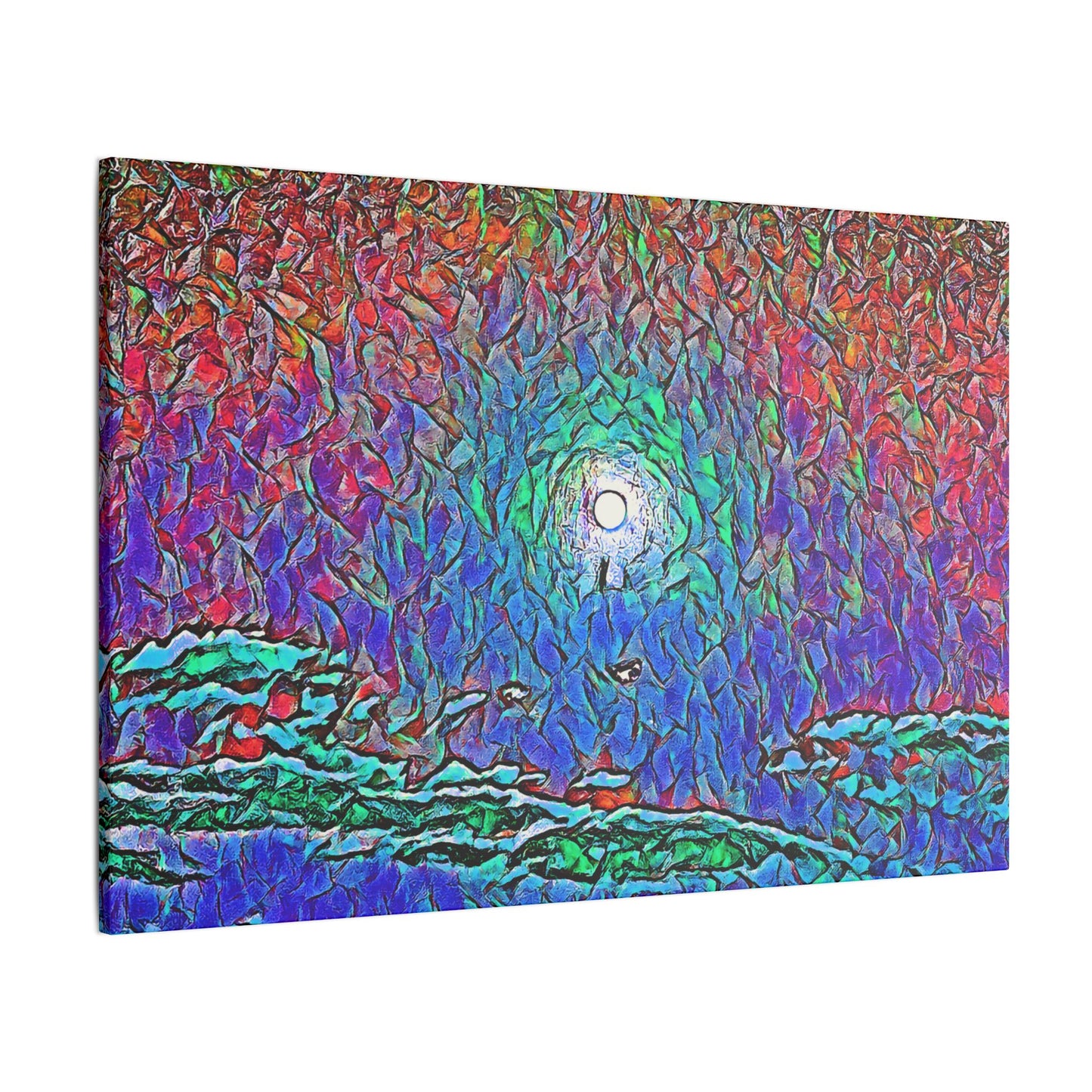 Canvas Print in Multiple Landscape Sizes from the Night Sky Series at Intriguing Vistas