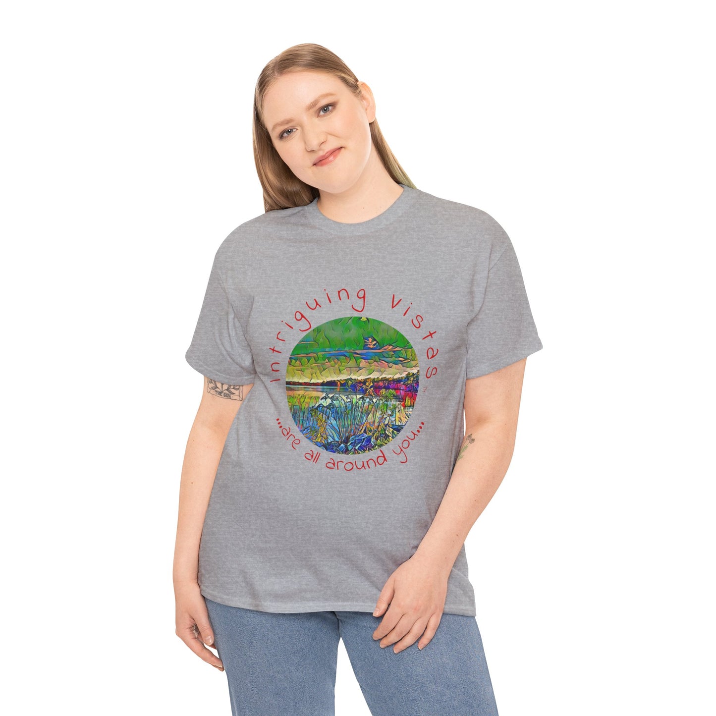 Gildan 5000 Unisex Adult Heavy Cotton Tee from the Scenery Series at Intriguing Vistas