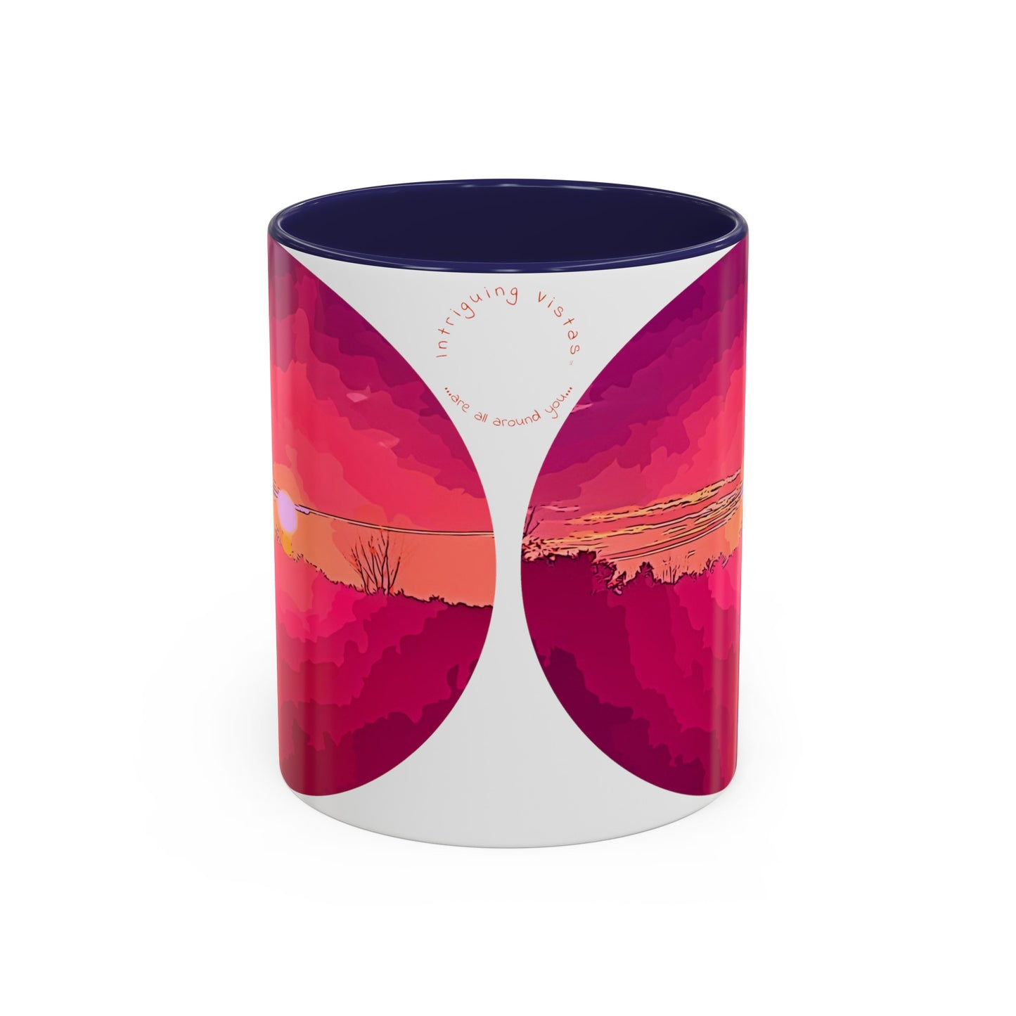 Intriguing Vistas™ Sunset Series Accent Coffee Mug, 11oz