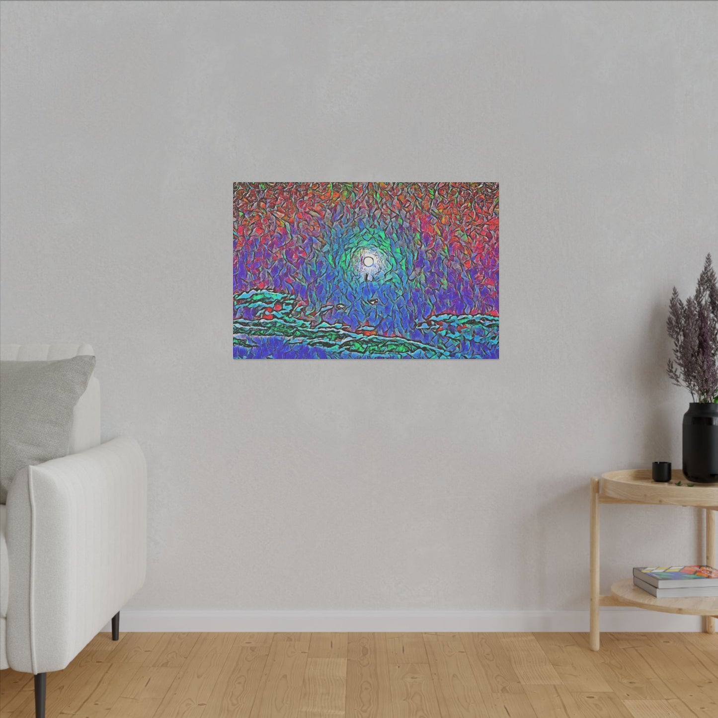 Canvas Print in Multiple Landscape Sizes from the Night Sky Series at Intriguing Vistas