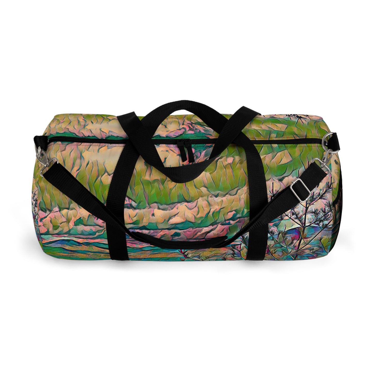 Custom Duffel Bag available in two sizes from the Scenery Series at Intriguing Vistas