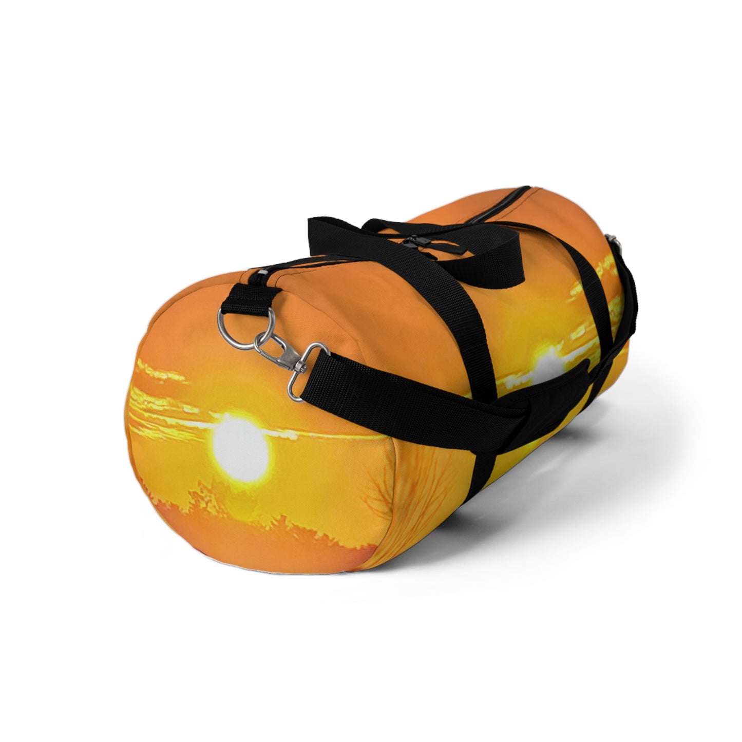 Custom Duffel Bag available in two sizes from the Sunset Series at Intriguing Vistas