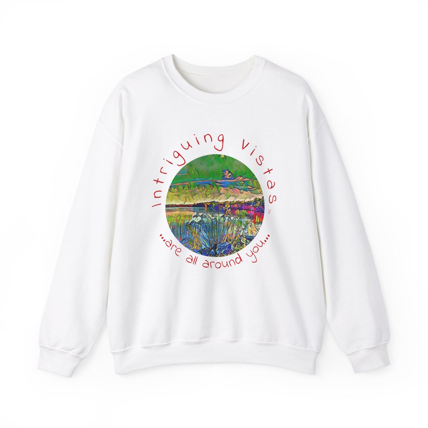 Gildan 18000 Unisex Adult Heavy Blend Crewneck Sweatshirt from the Scenery Series at Intriguing Vistas