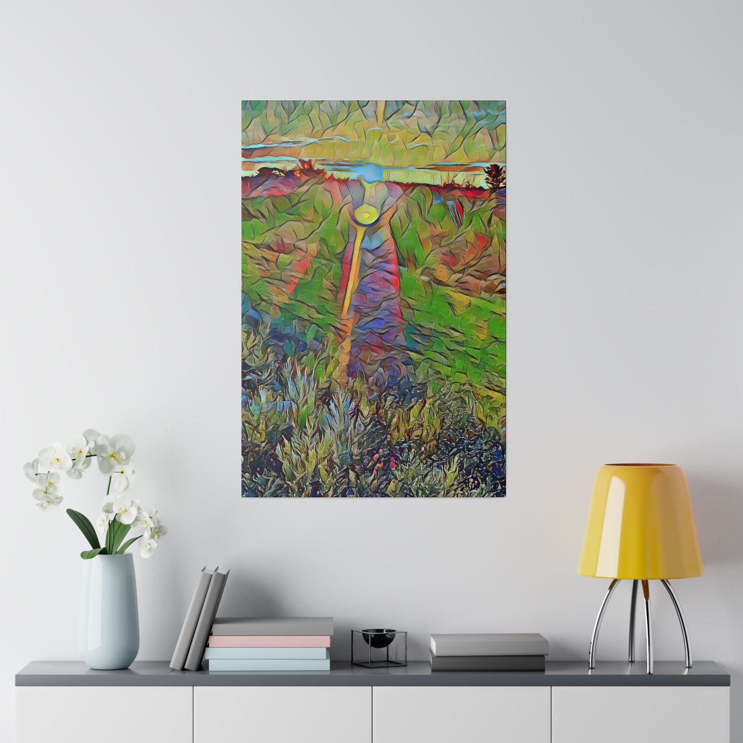 Canvas Print in Multiple Portrait Sizes from the Sunset Series at Intriguing Vistas