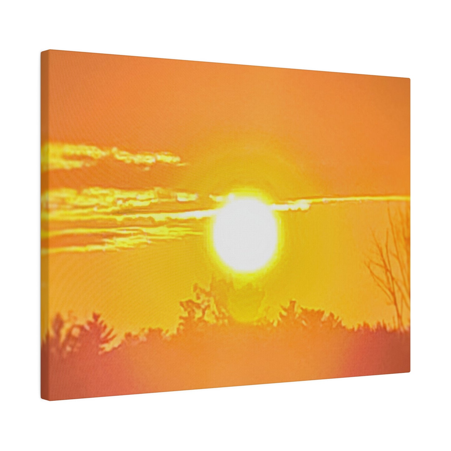 Canvas Print in Multiple Landscape Sizes from the Sunset Series at Intriguing Vistas