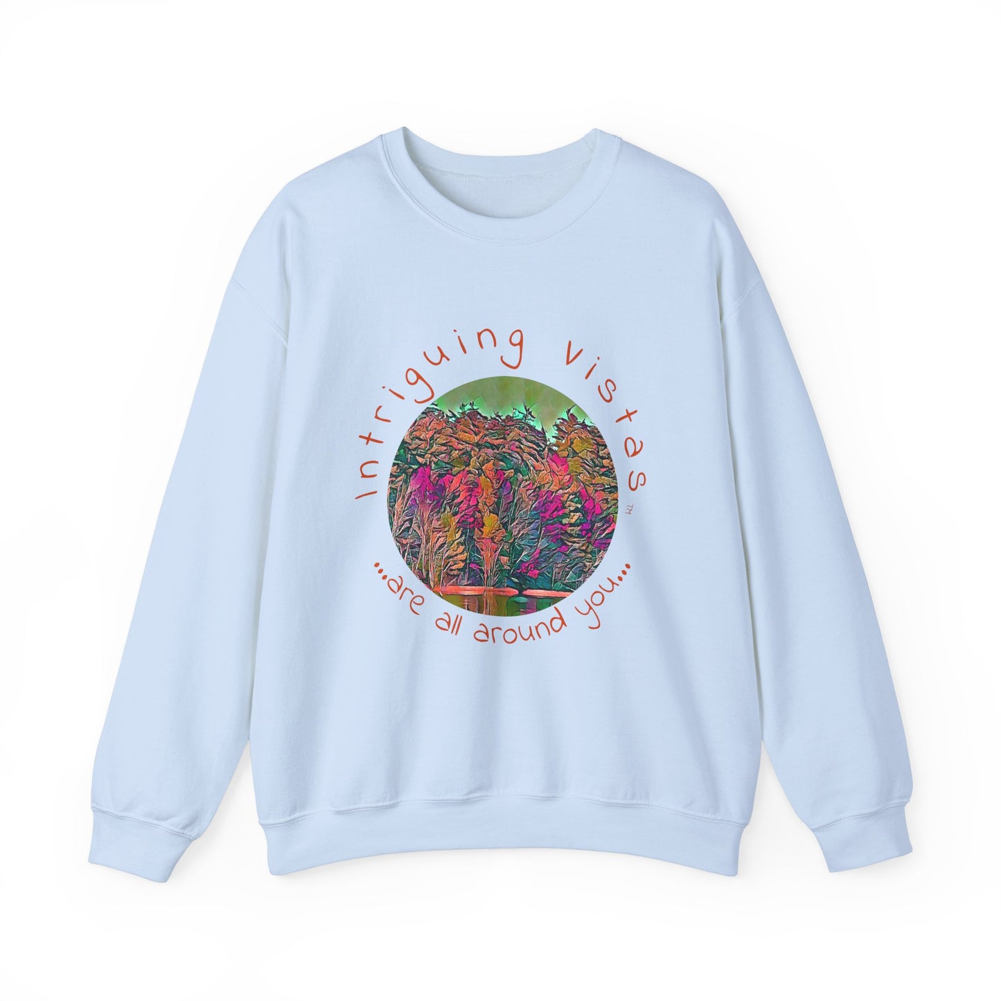 Gildan 18000 Unisex Adult Heavy Blend Crewneck Sweatshirt from the Scenery Series at Intriguing Vistas