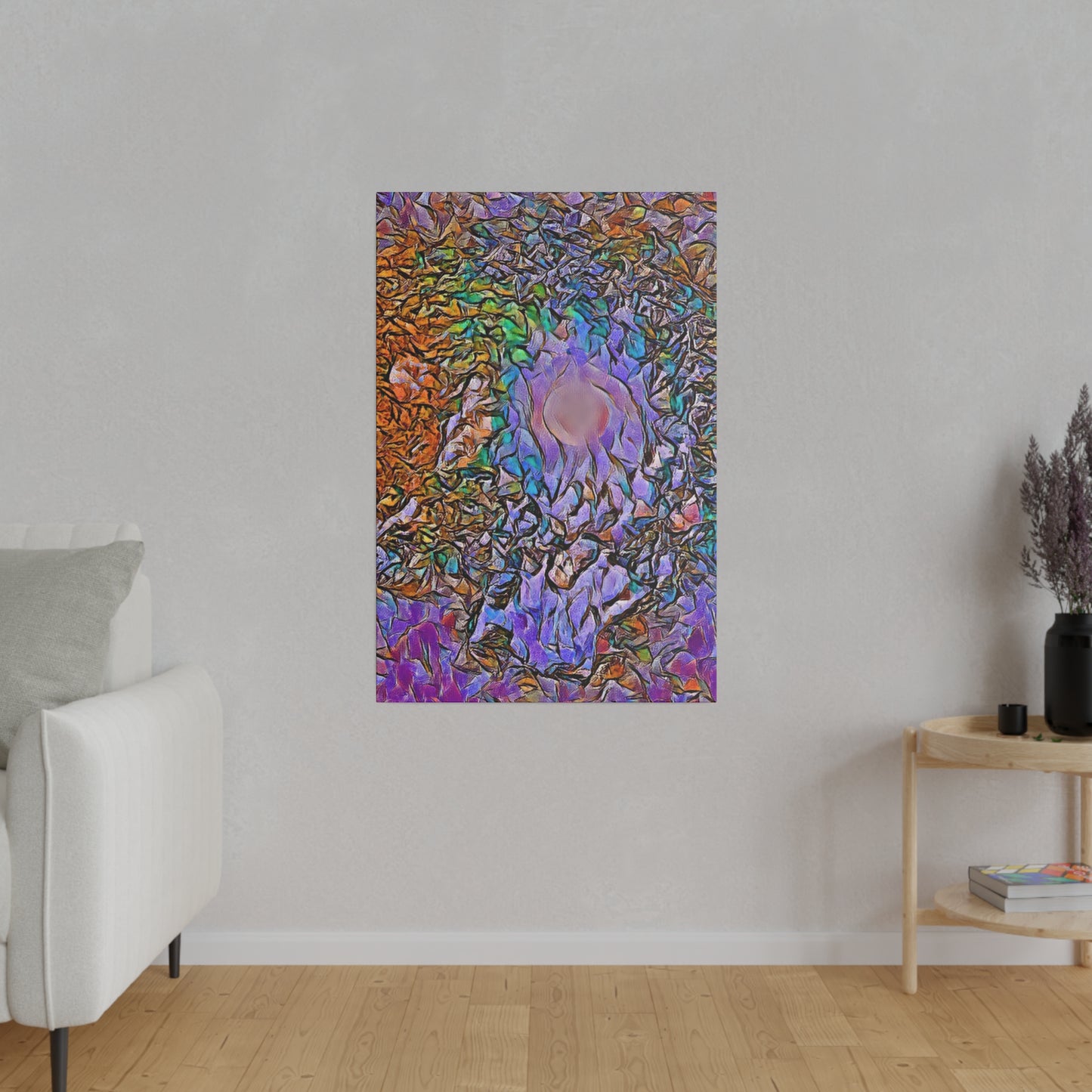 Canvas Print in Multiple Portrait Sizes from the Night Sky Series at Intriguing Vistas