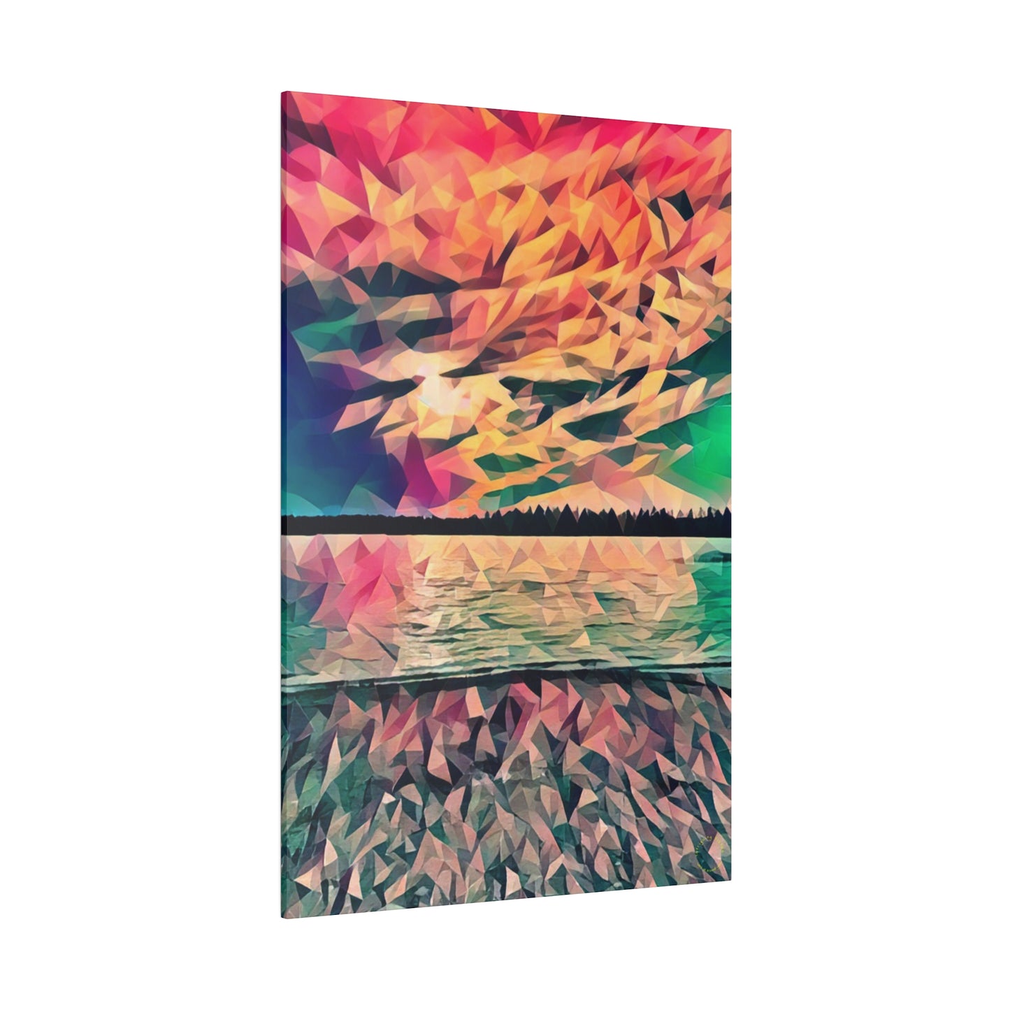 Intriguing Vistas™ Sunset Series Matte Canvas Print in 12 Portrait Sizes!!