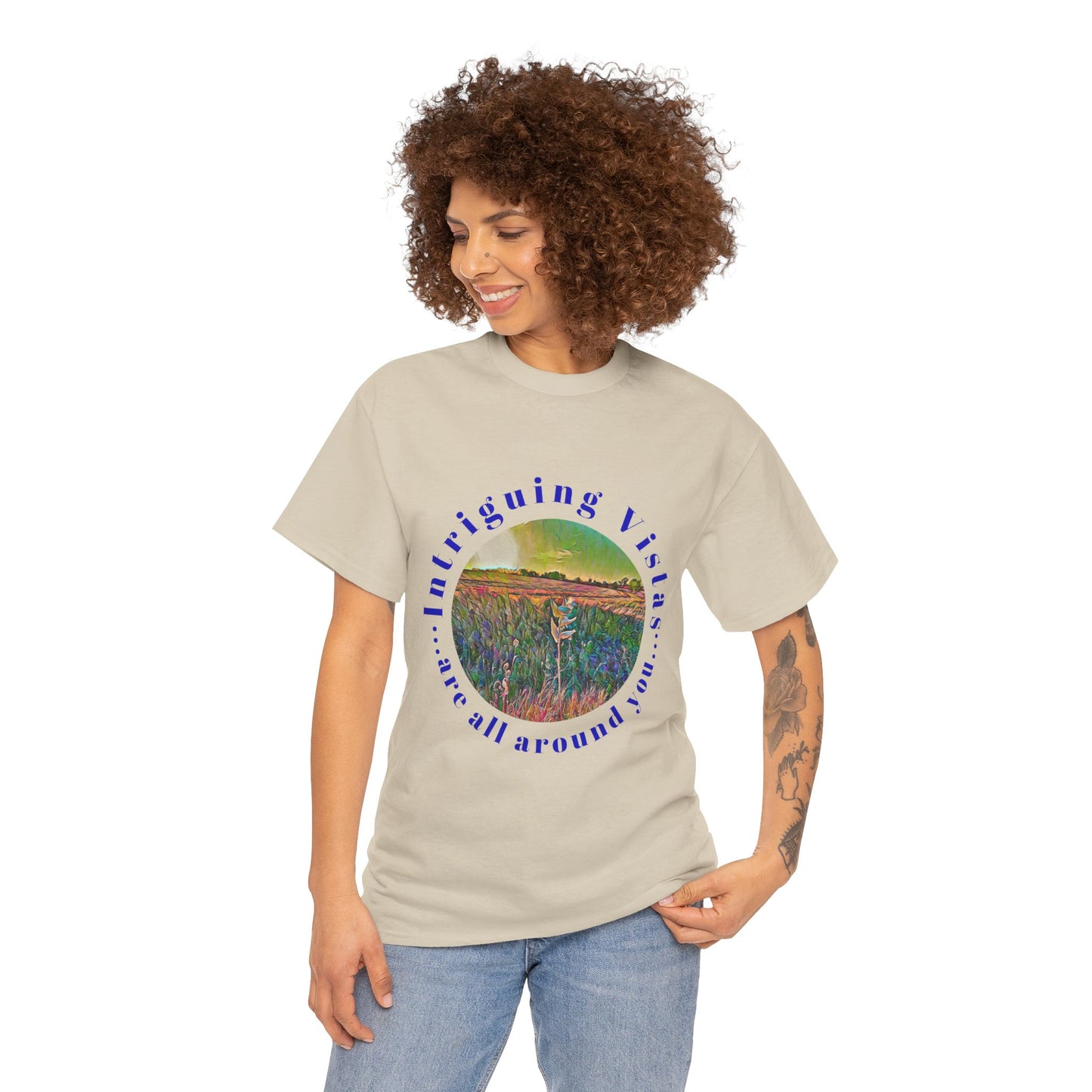 Gildan 5000 Unisex Adult Heavy Cotton Tee Available In Multiple Colors from the Scenery Series at Intriguing Vistas