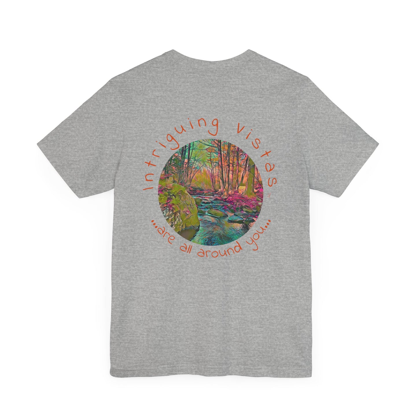 Bella + Canvas 3001 Unisex Jersey Short Sleeve Tee from the Intriguing Vistas Scenery Series