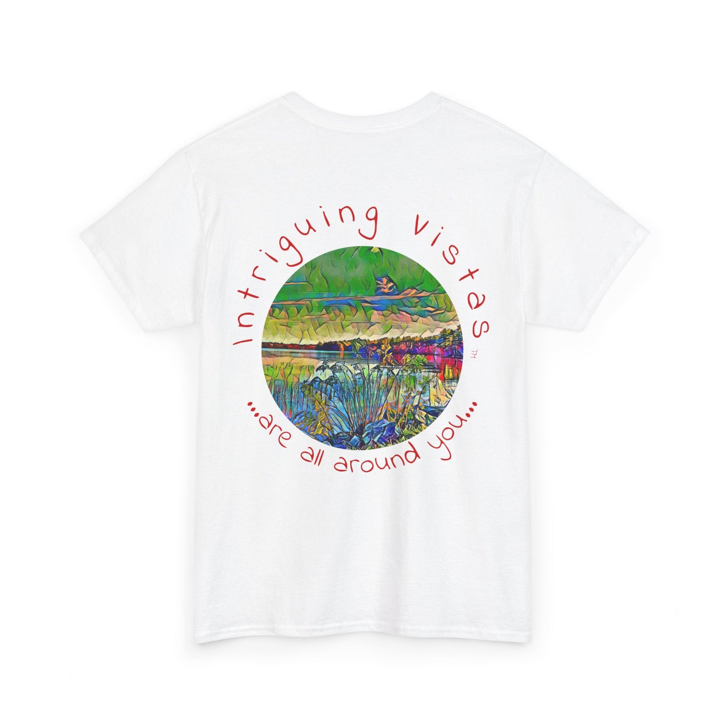 Intriguing Vistas™ Scenery Series Unisex Heavy Cotton Tee