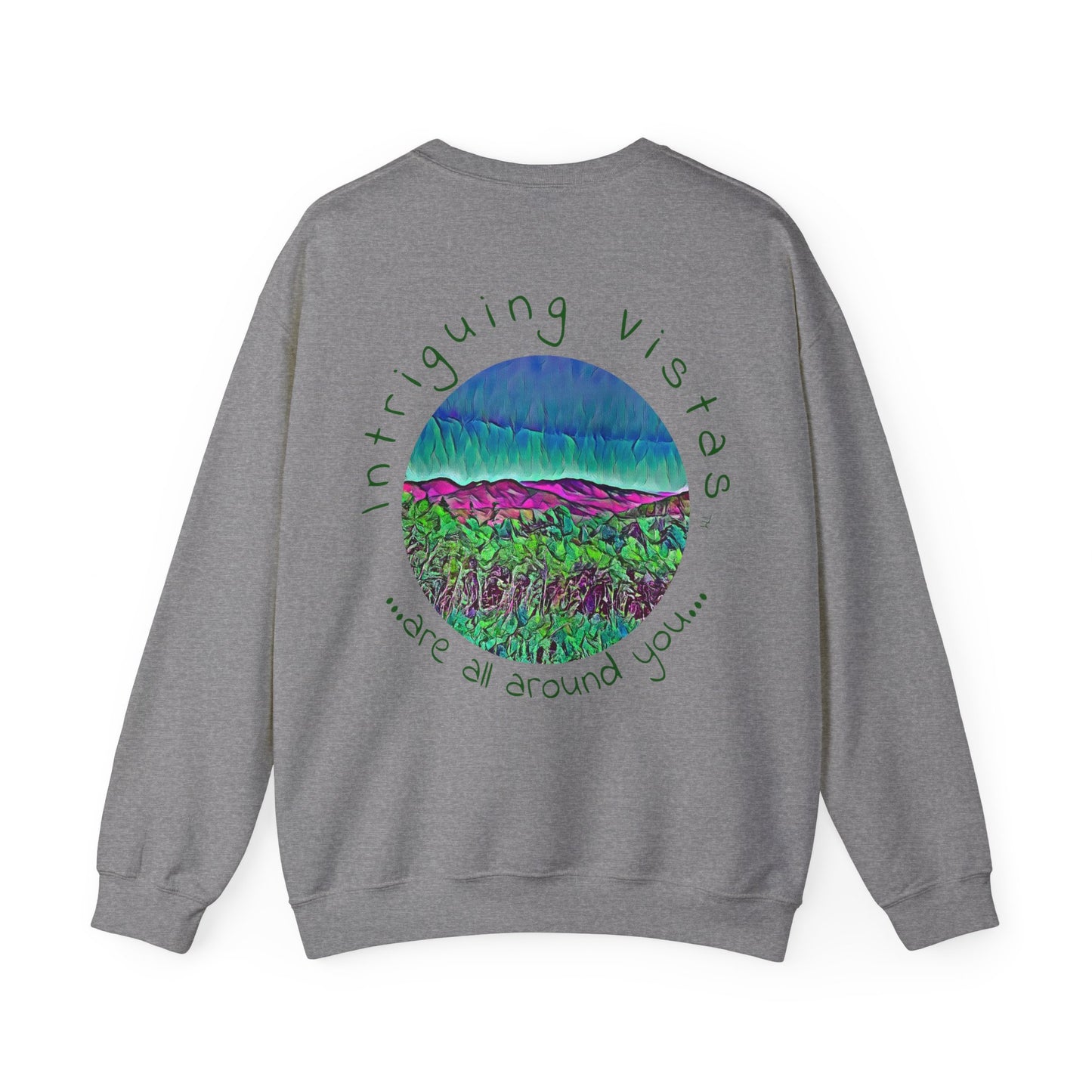 Intriguing Vistas™ Scenery Series Unisex Heavy Blend™ Crewneck Sweatshirt in 7 colors!!