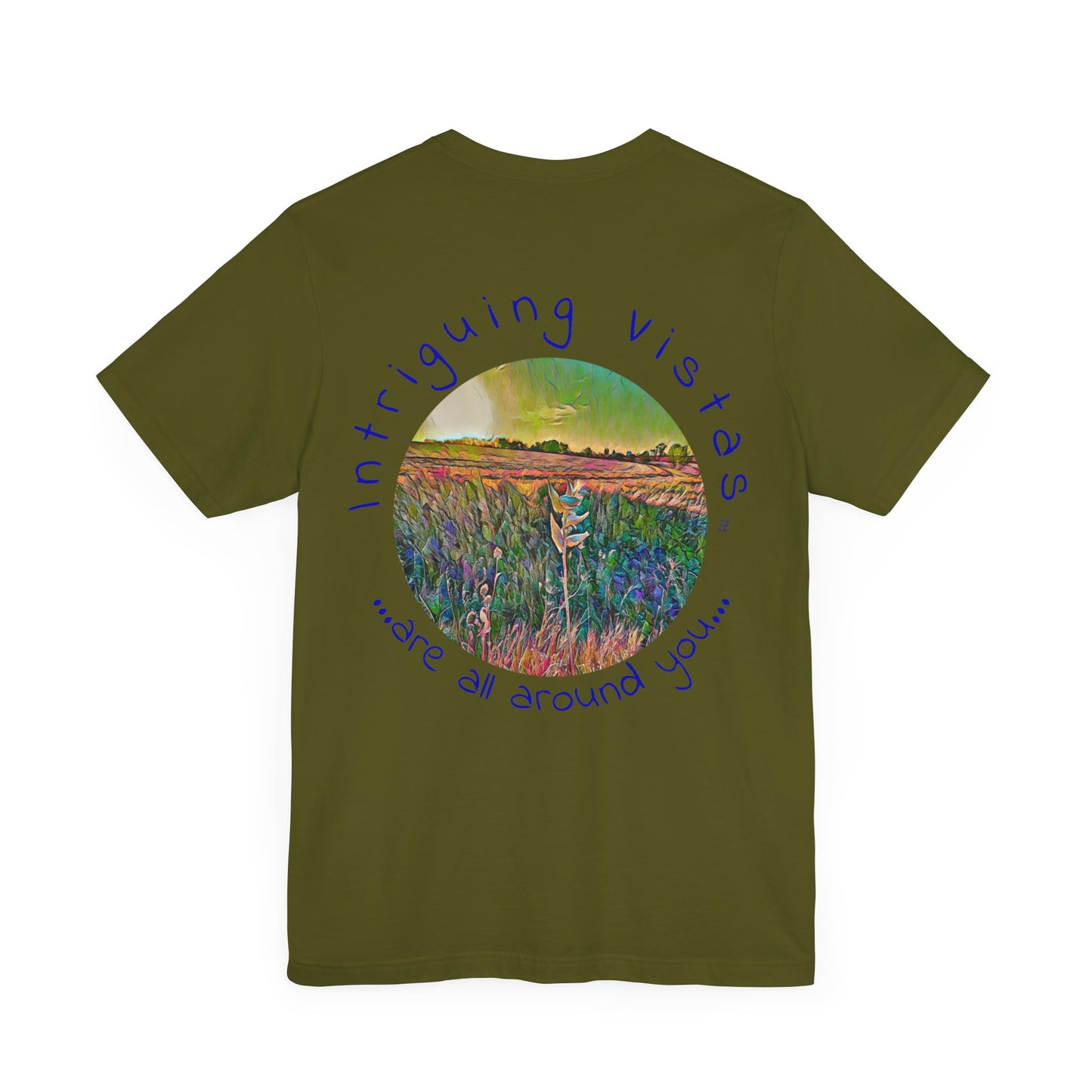 Intriguing Vistas™Scenery Series Unisex Jersey Short Sleeve Tee